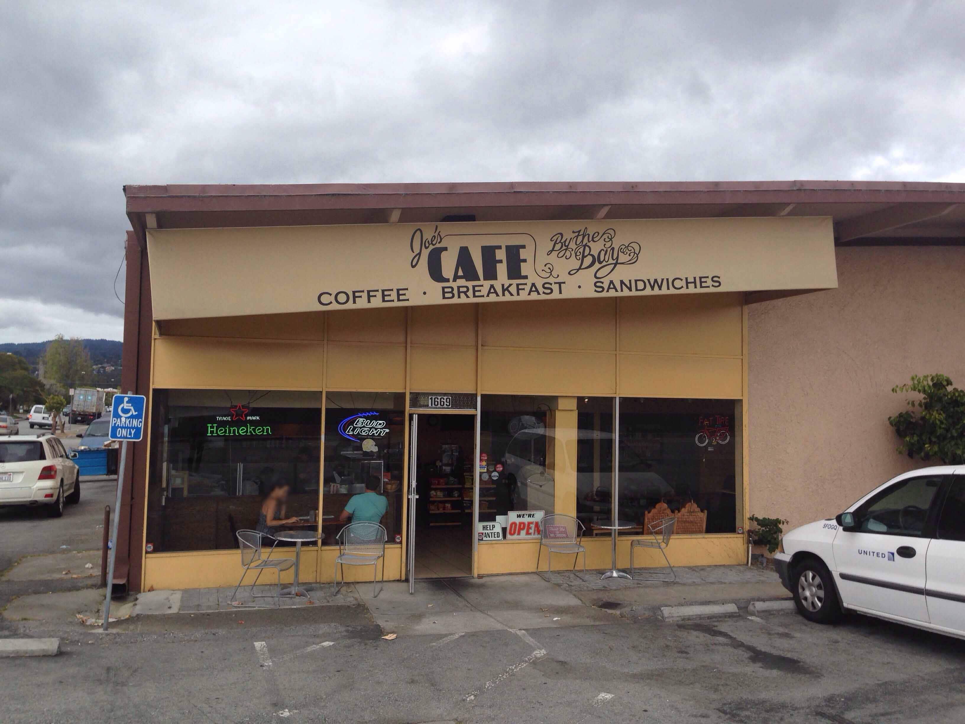 Menu of Joe's Cafe By the Bay, Burlingame, Burlingame