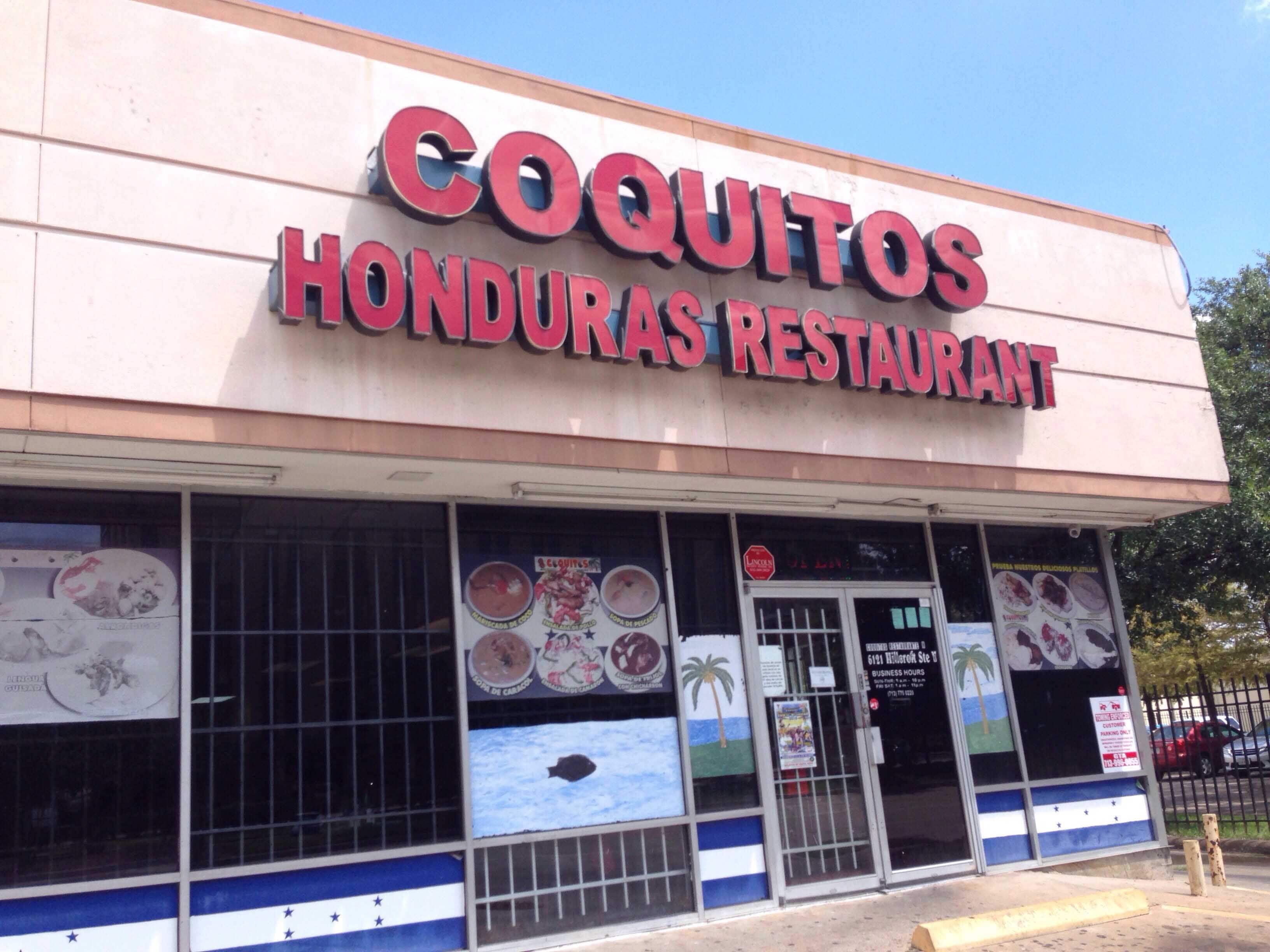 Menu of Coquitos Honduras Restaurant, Sharpstown, Houston