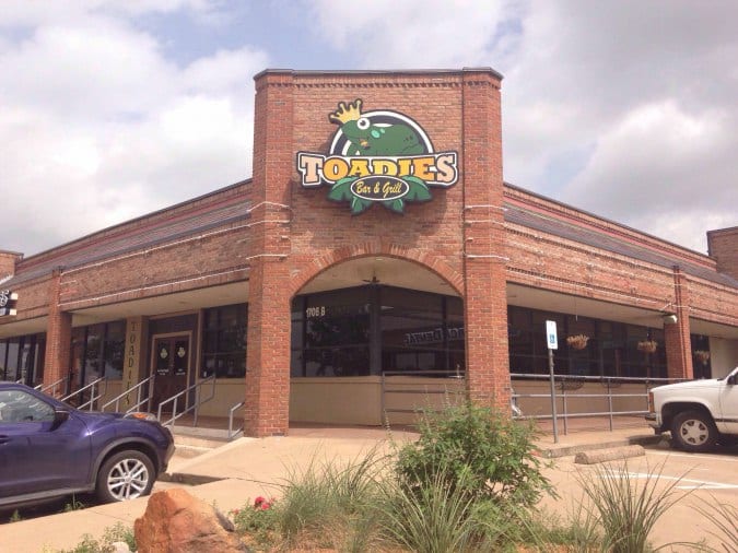 Toadies Bar & Grill Menu, Menu for Toadies Bar & Grill, Bedford