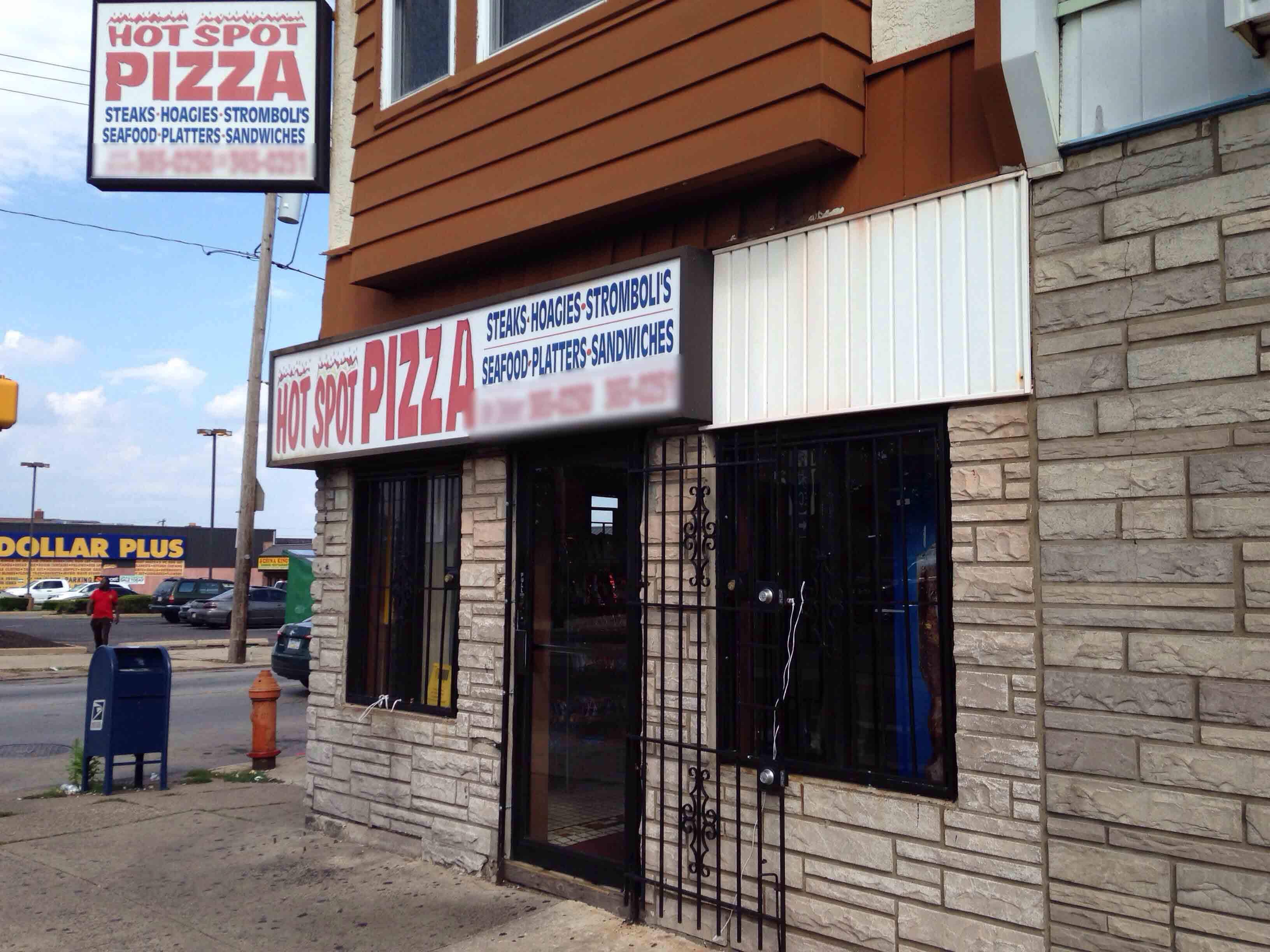 Menu of Hot Spot Pizza, Southwest Philadelphia, Philadelphia