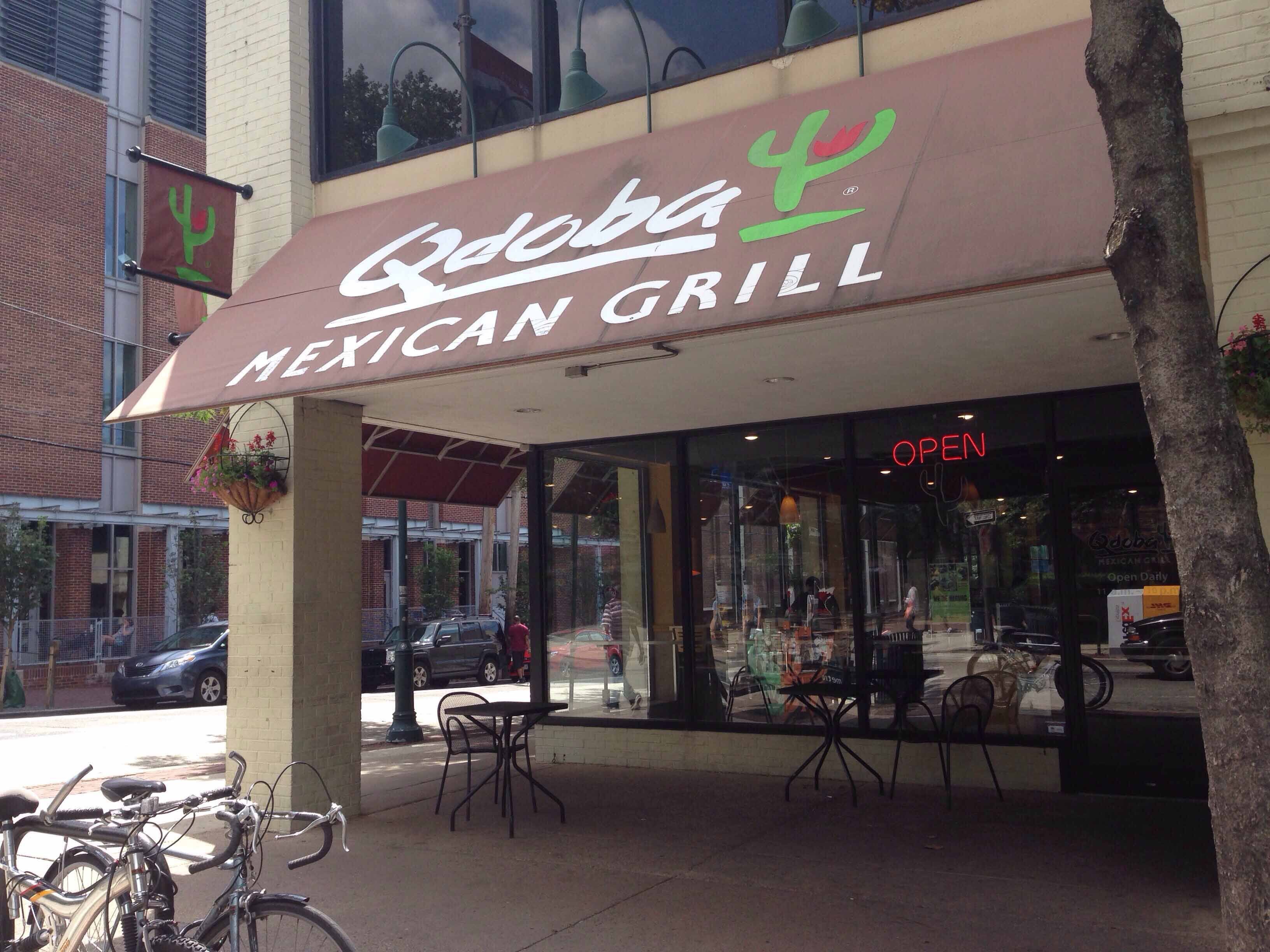 Menu of Qdoba Mexican Grill, Spruce Hill, Philadelphia