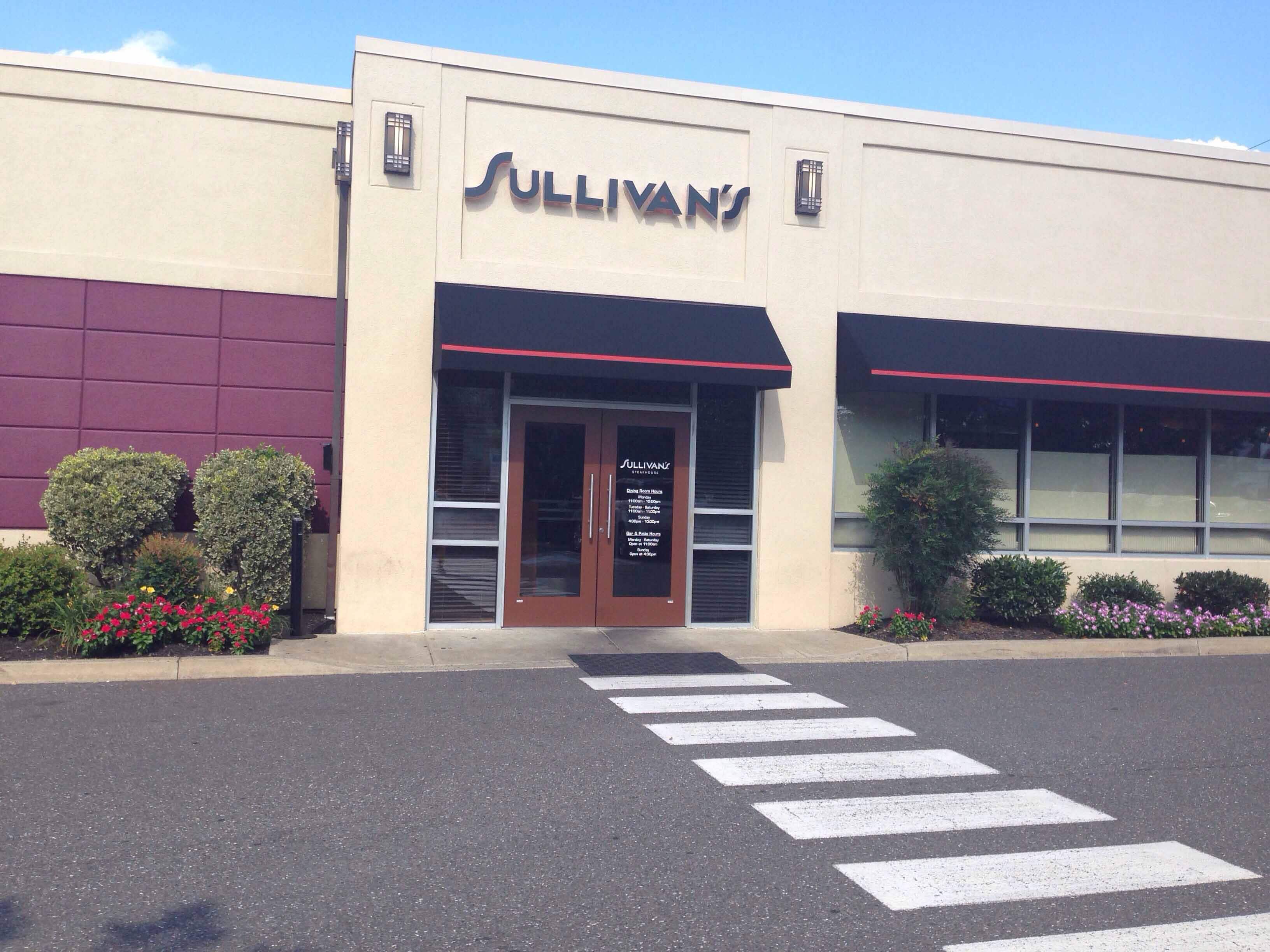 Menu of Sullivan's Steakhouse, King of Prussia, Montgomery County