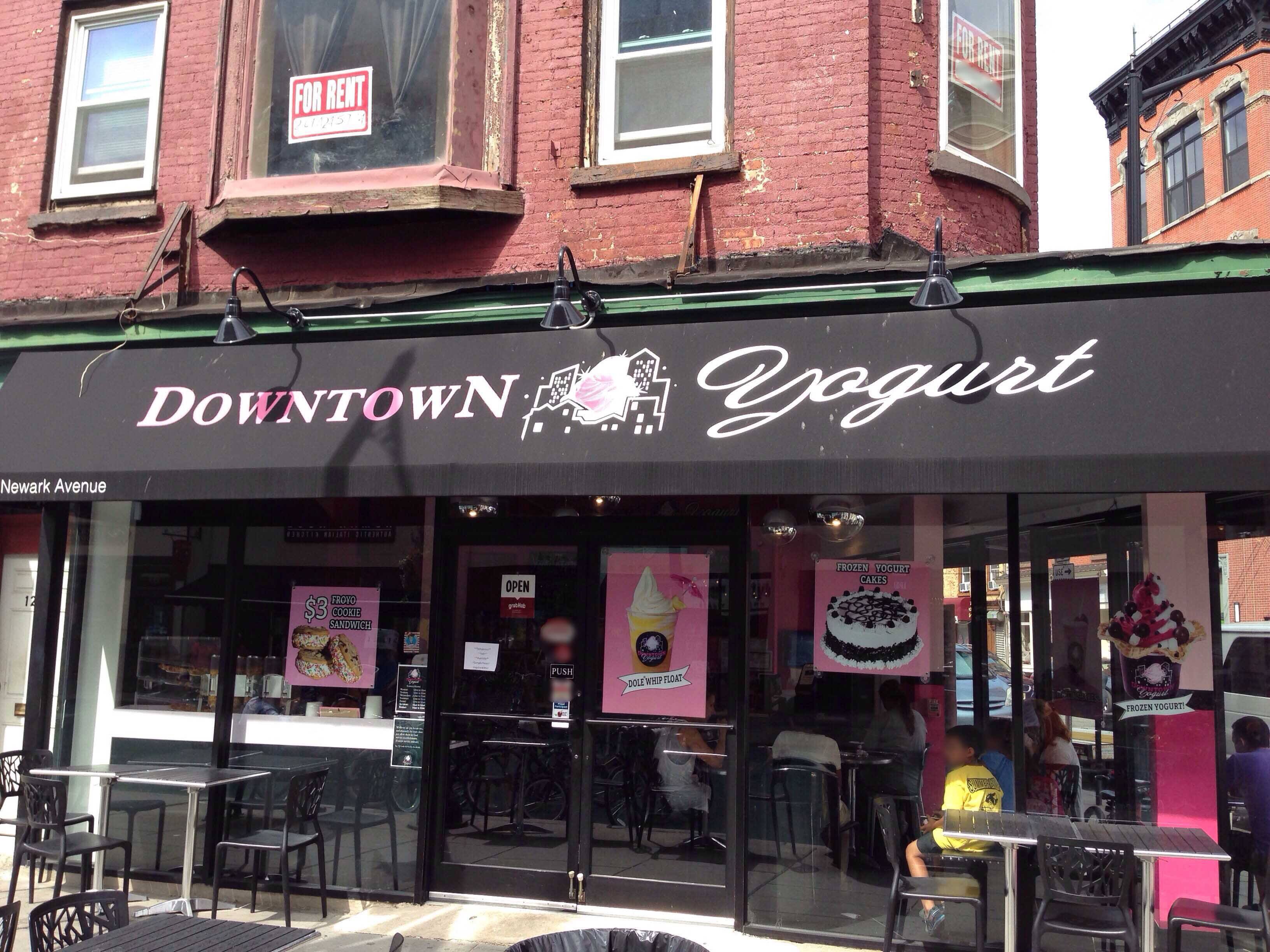 Menu of Downtown Yogurt, Jersey City, Jersey City