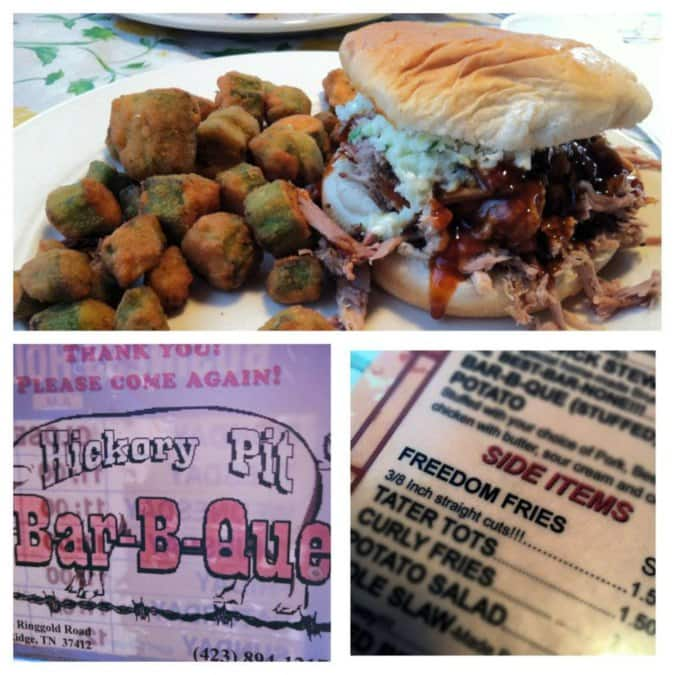 Hickory Pit Bar-B-Que Menu, Menu For Hickory Pit Bar-B-Que, East Ridge ...