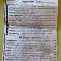 New York Deli Menu Menu For New York Deli Mcallen Mcallen