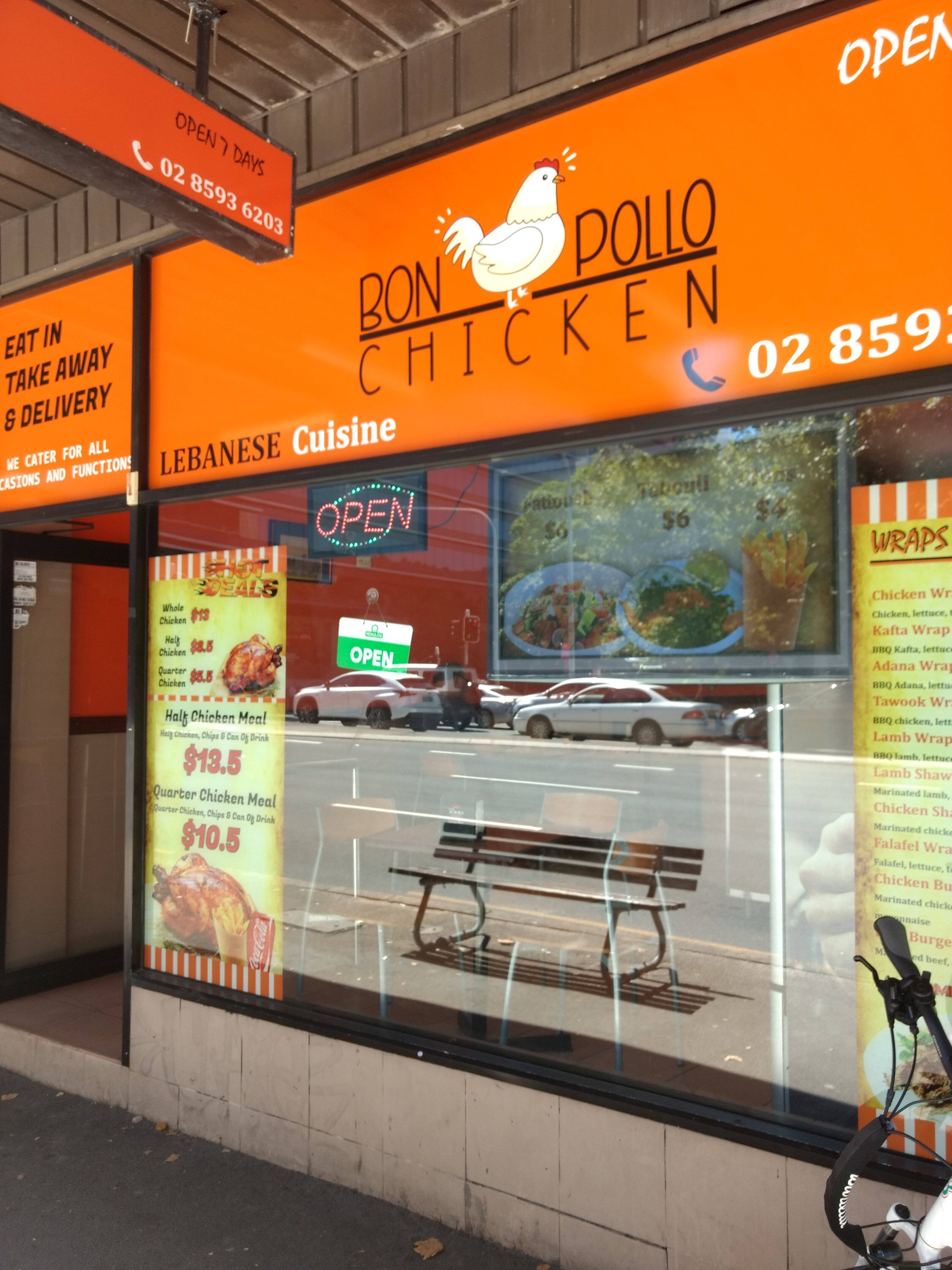Bon Pollo Chicken, St Leonards, Sydney Zomato
