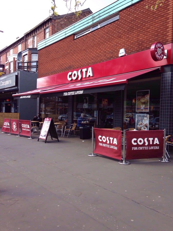 Costa Coffee, Chorlton, Manchester Zomato UK