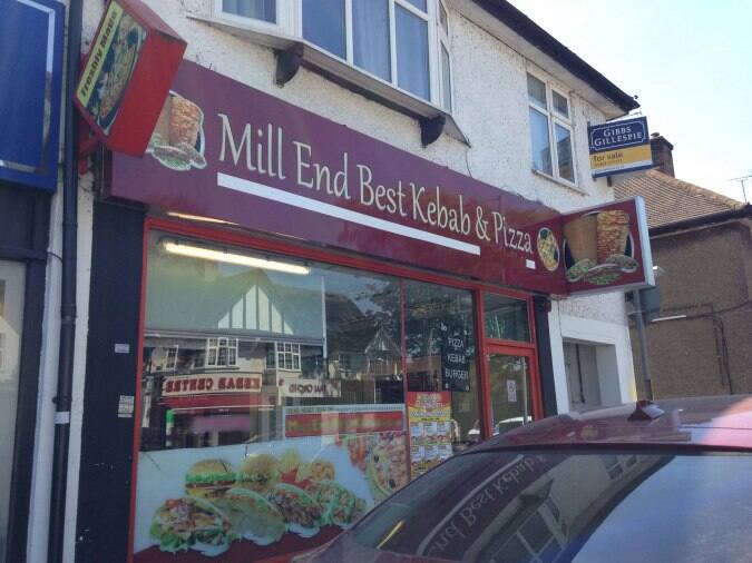 Mill End Best Kebab & Pizza Menu Zomato UK