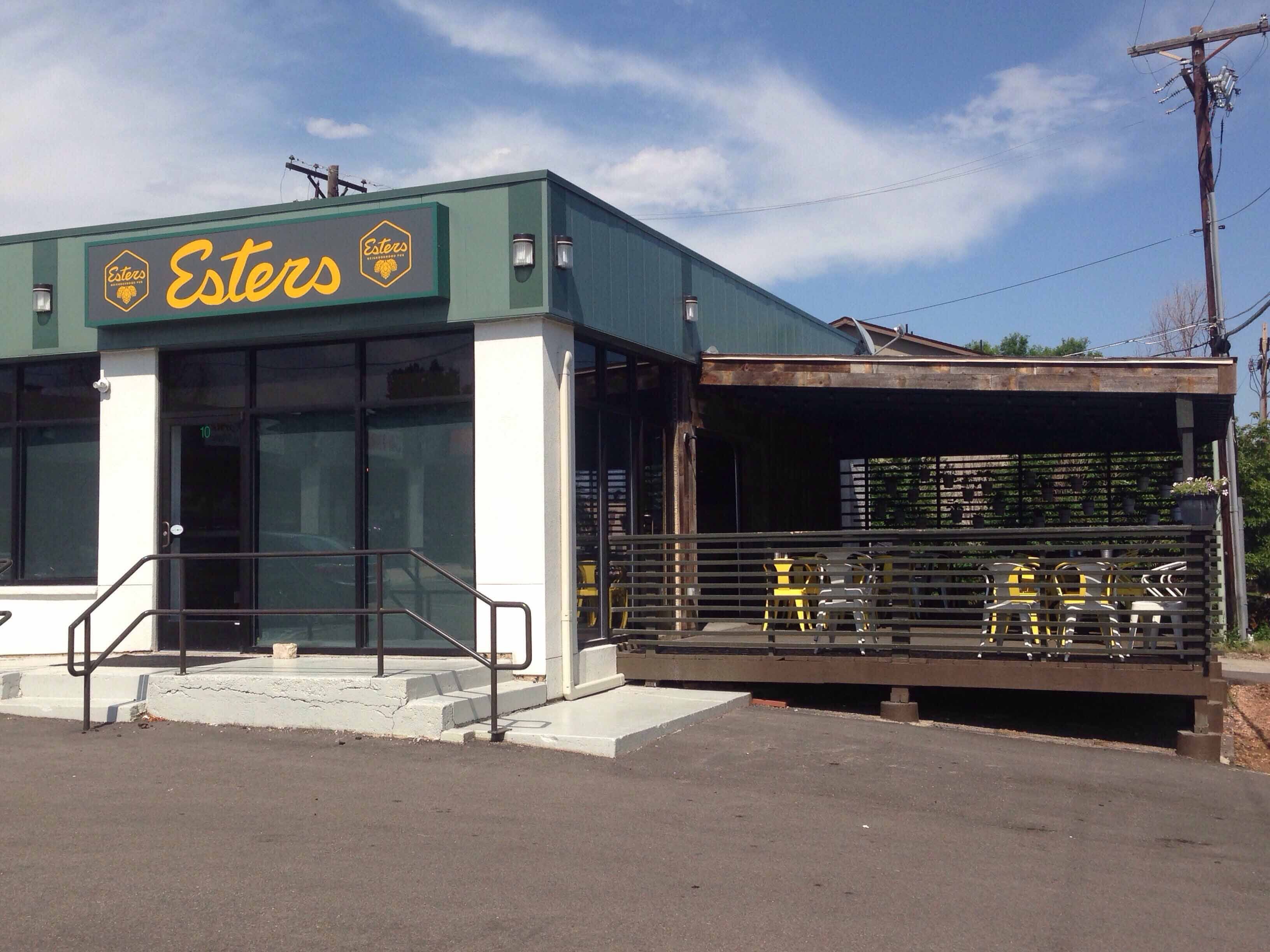 Menu of Esters Neighborhood Pub, Virginia Village, Denver