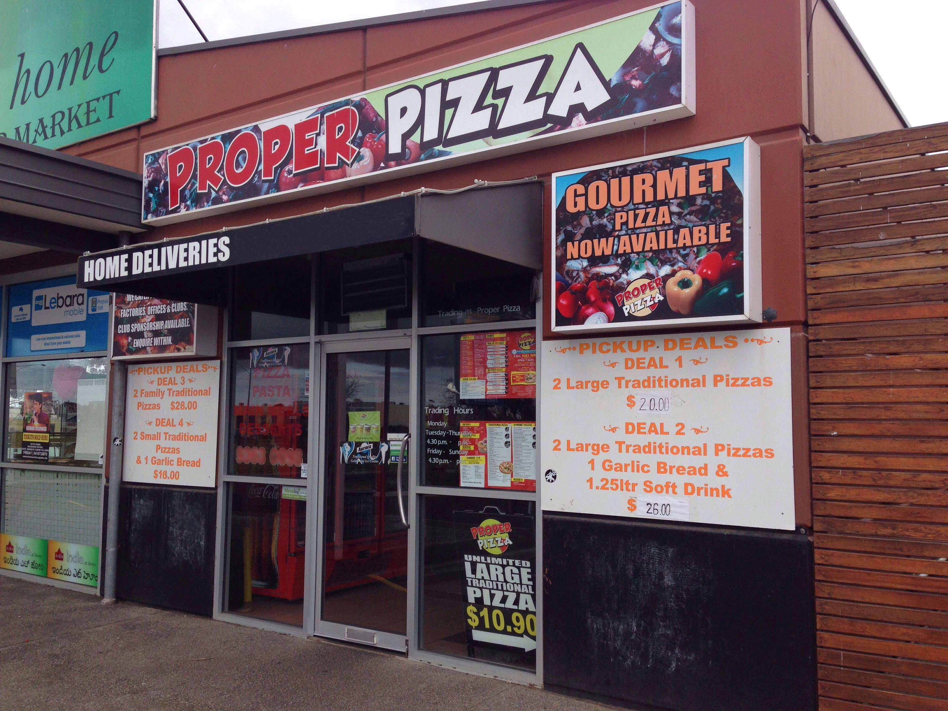 Proper Pizza, Burnside Heights, Melbourne Zomato