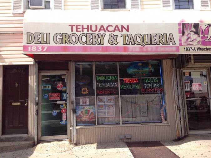 Tehuacan Deli Menu, Menu for Tehuacan Deli, Parkchester, New York City