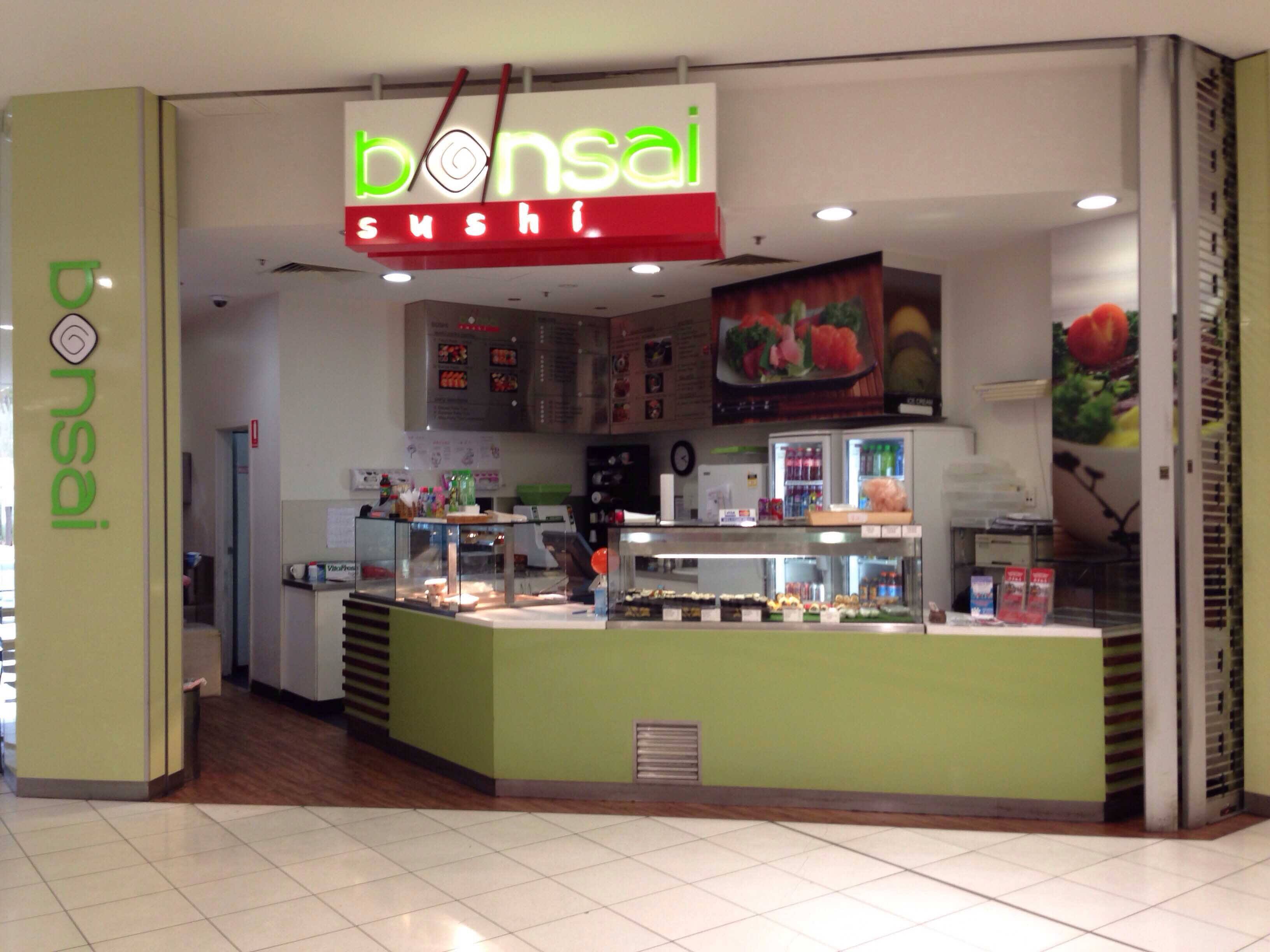 Menu of Bonsai Sushi, Newton, Adelaide