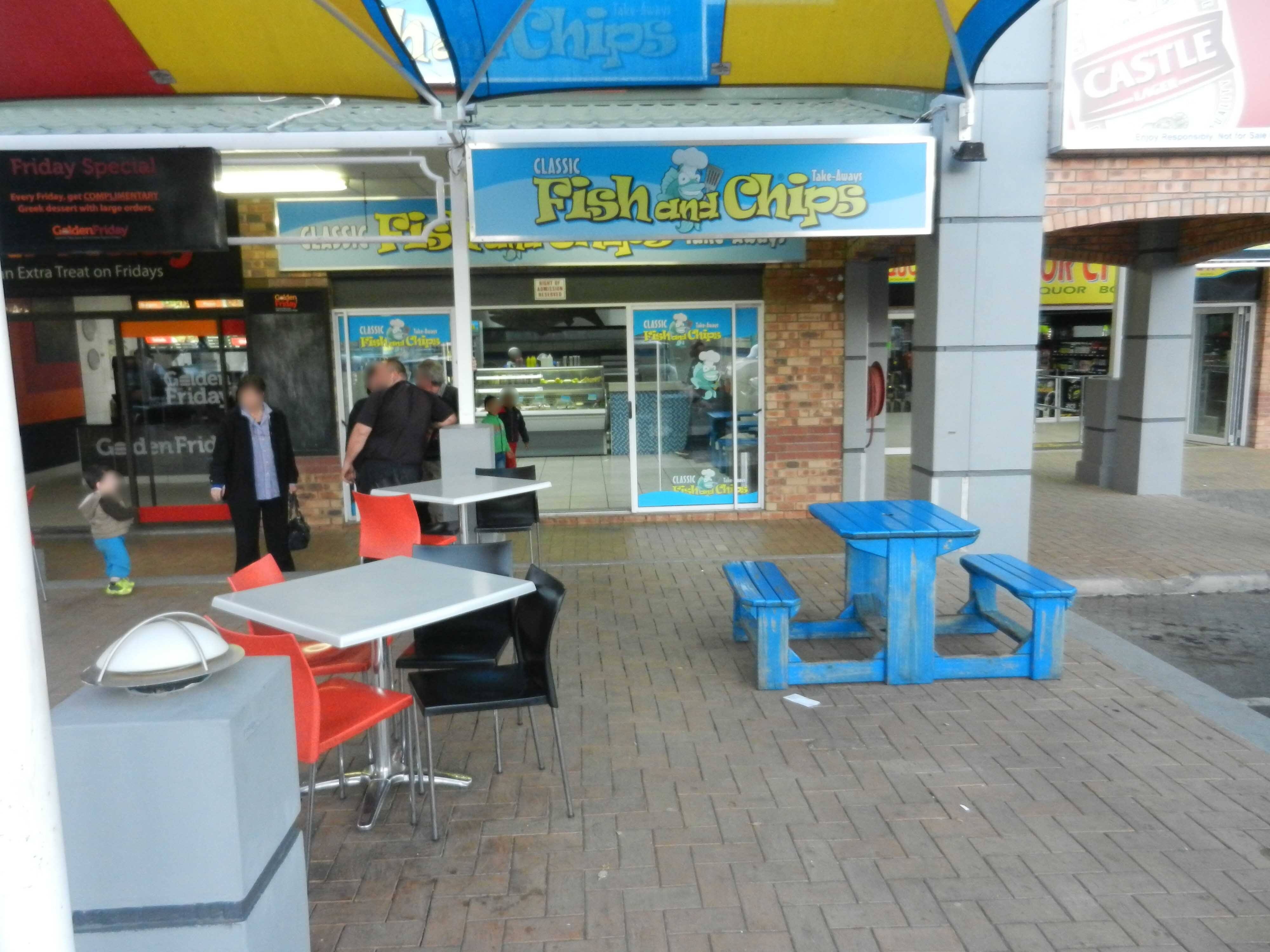 Classic Fish & Chips Menu, Menu for Classic Fish & Chips, Bloemfontein