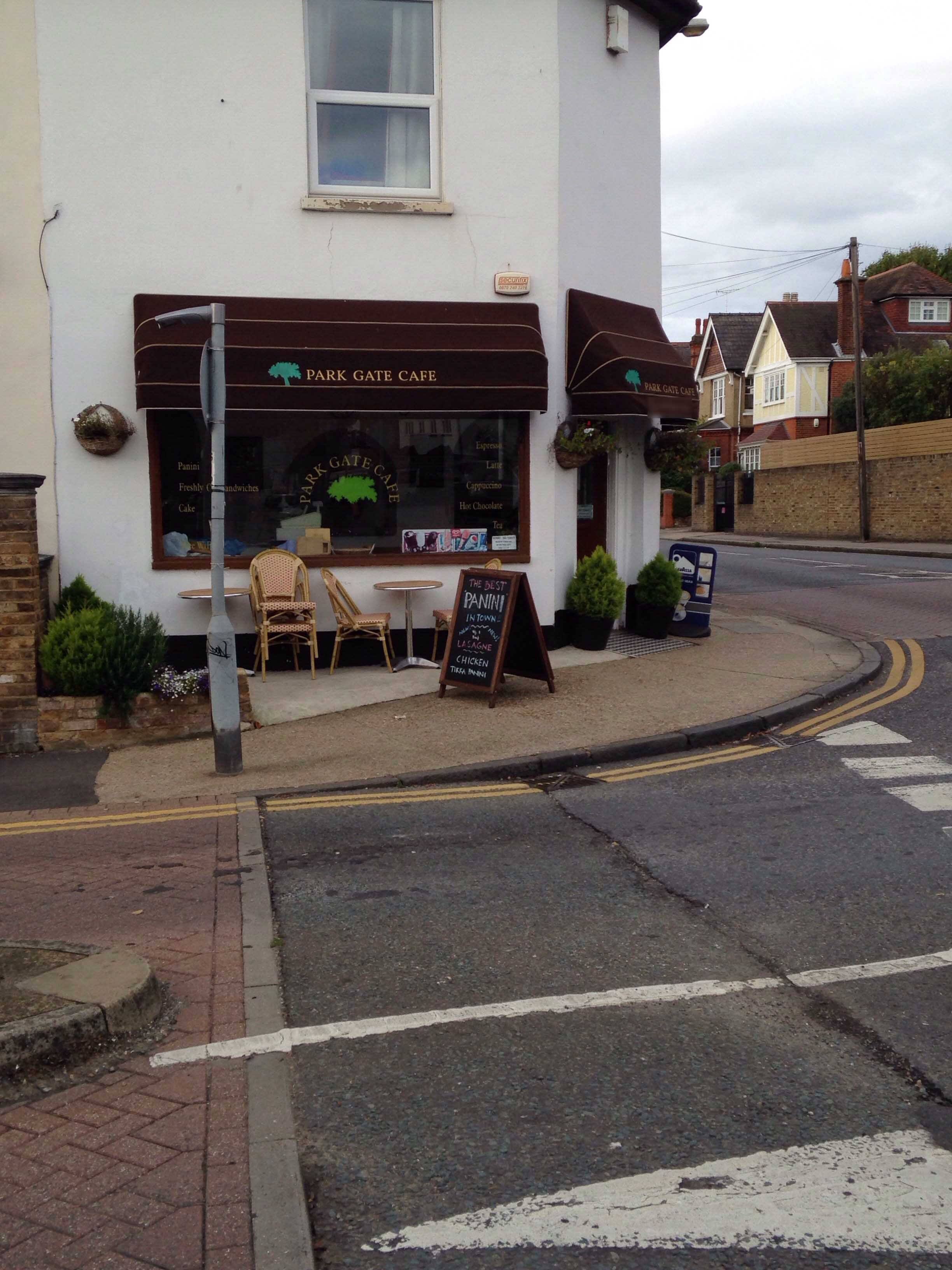Menu of Park Gate Cafe, Kingston Upon Thames, London