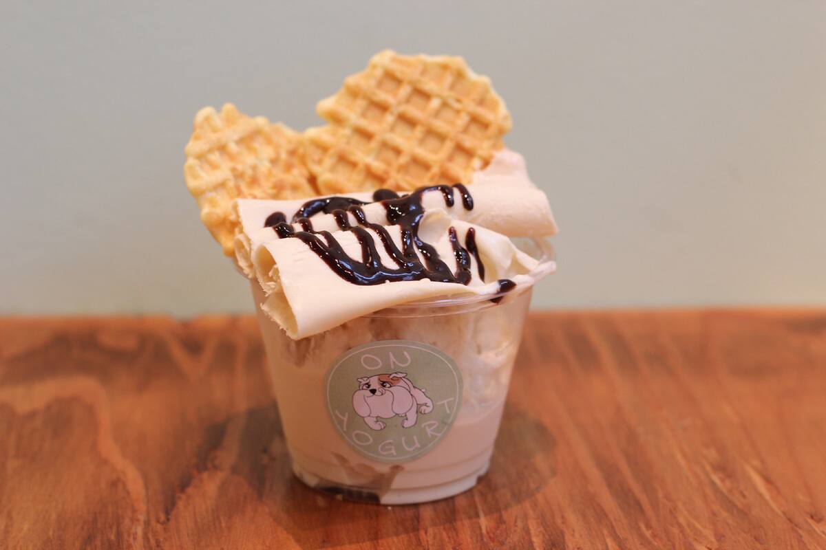Menu of On Yogurt, Metro Vancouver, Vancouver