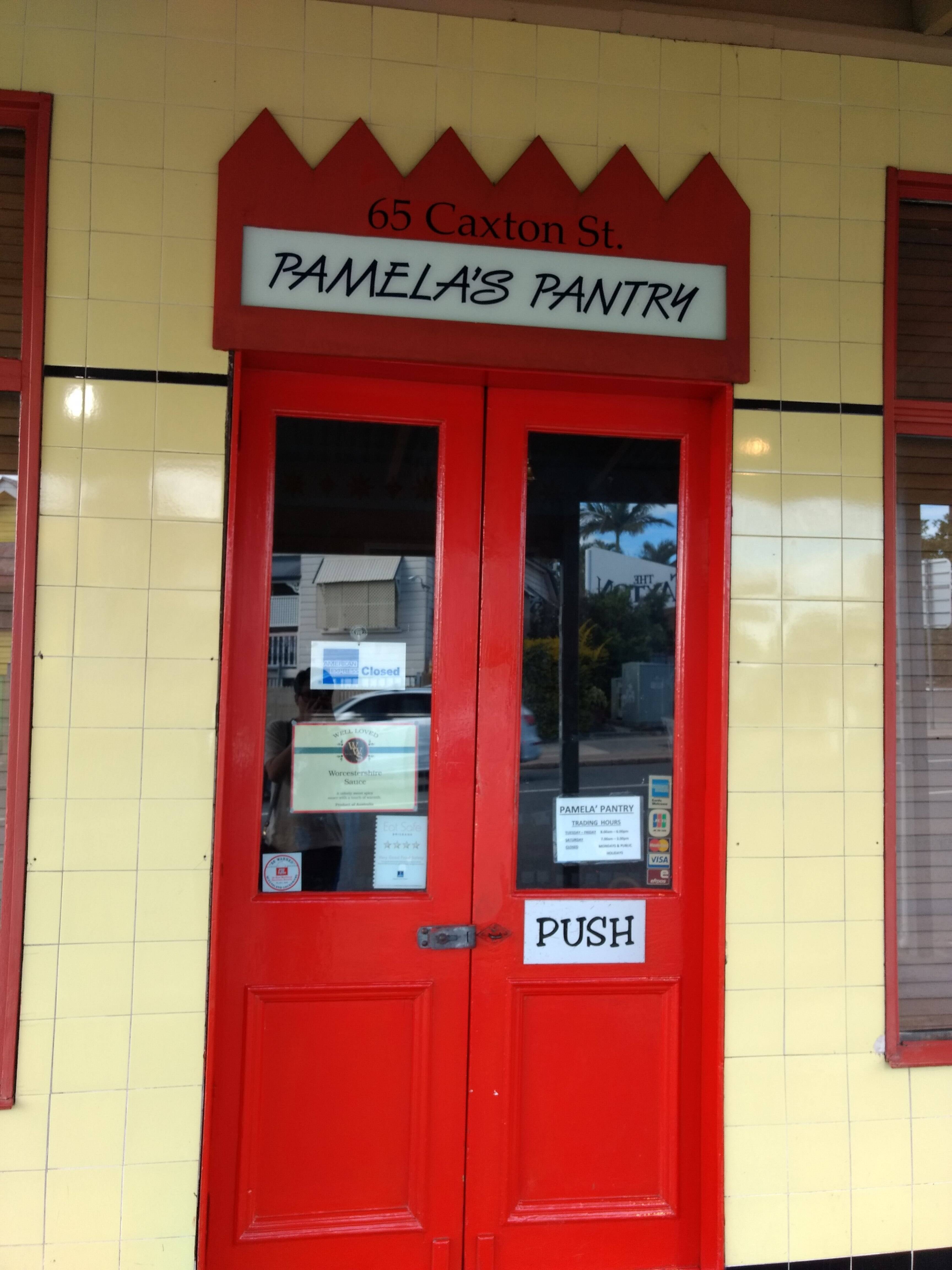 Menu of Pamela's Pantry, Petrie Terrace, Brisbane