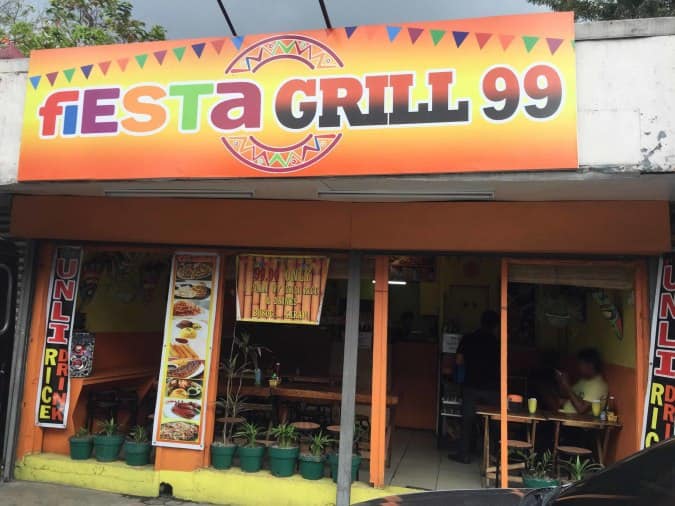 Fiesta Grill 99 Menu, Menu for Fiesta Grill 99, Santa Elena, Marikina