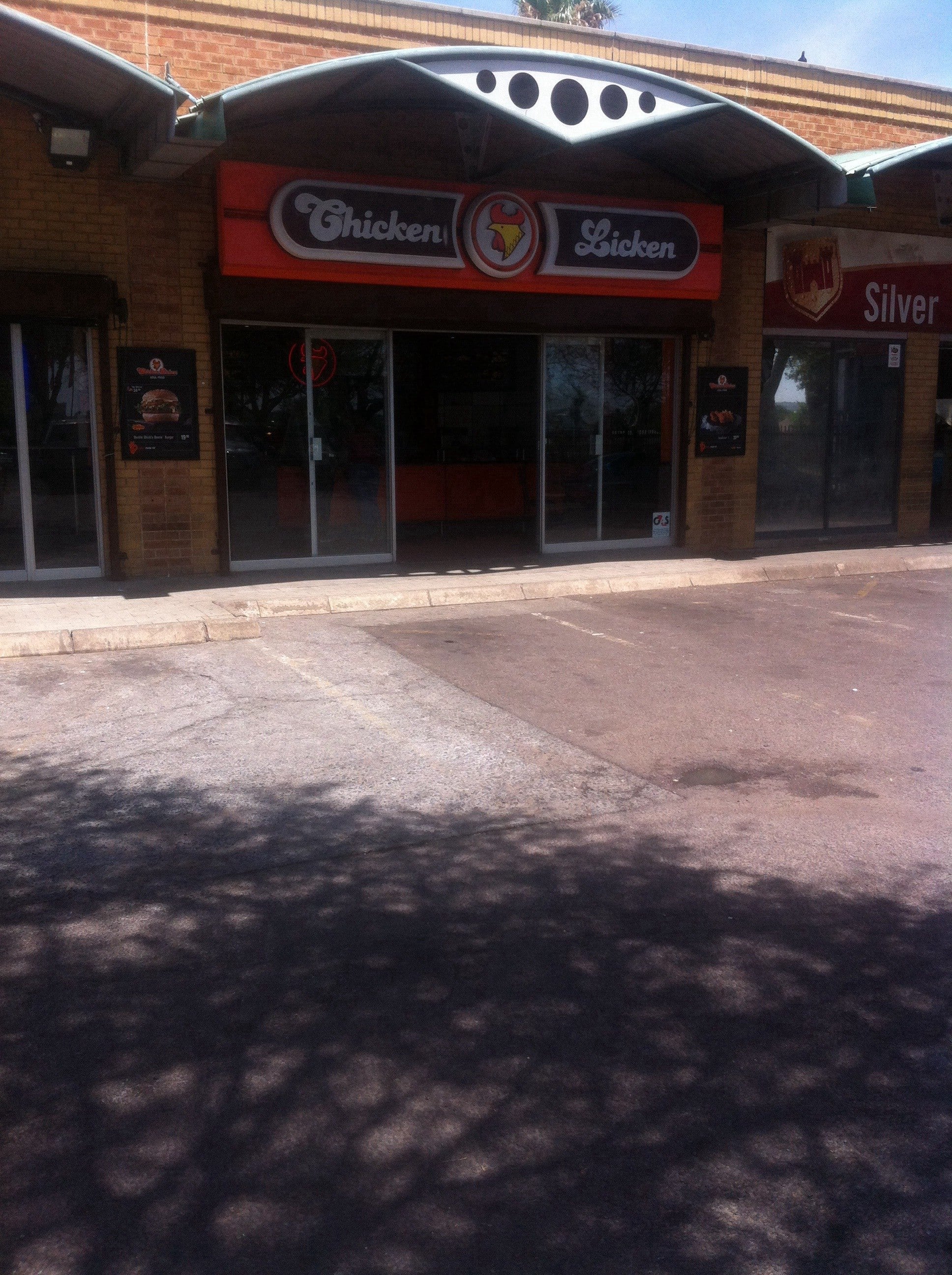 Menu of Chicken Licken, Silverton, Pretoria