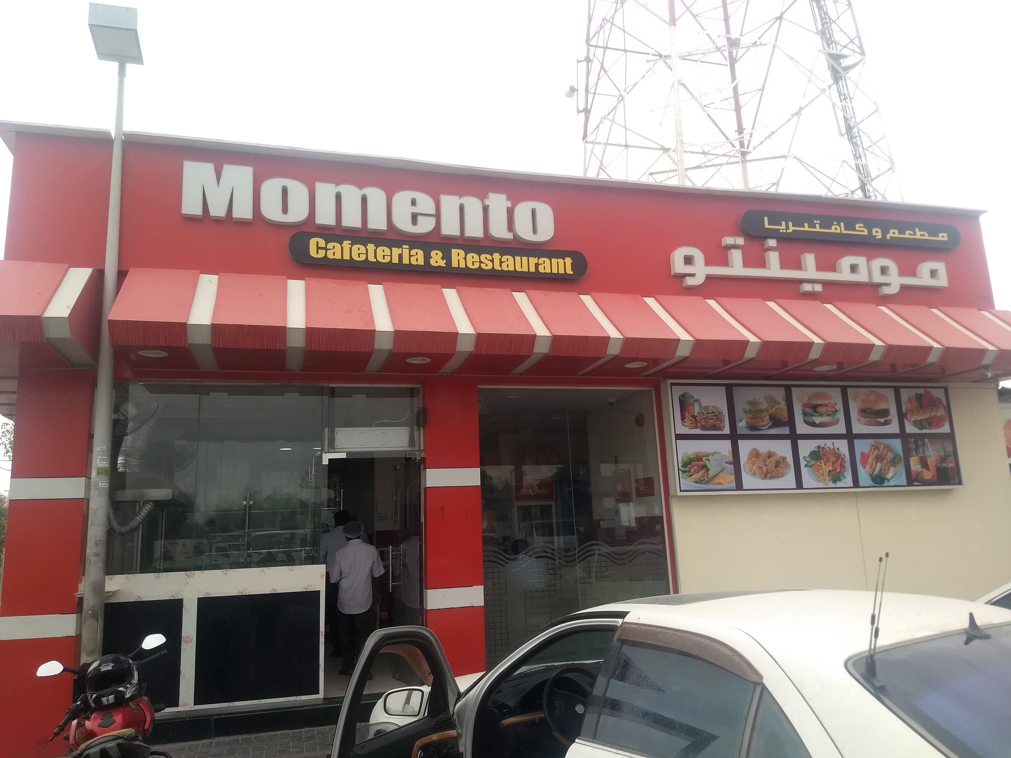 Menu of Momento Cafeteria, Dubai Outlet Mall Area, Dubai