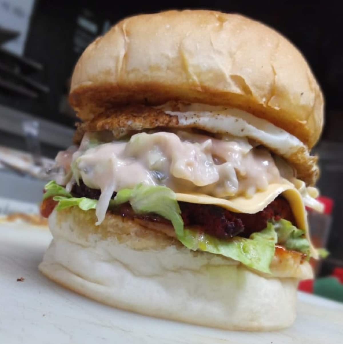 Menu of Cheesy Juicy Burgers, GST Road, Chennai