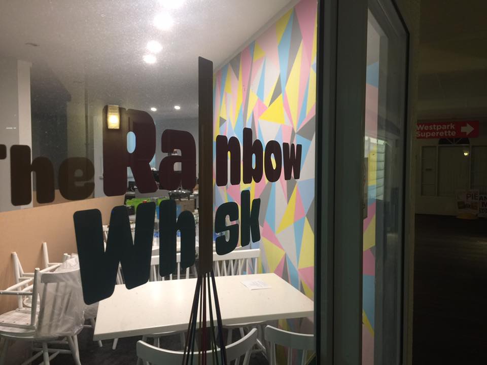 The Rainbow Whisk Menu, Menu for The Rainbow Whisk, West Harbour, Auckland