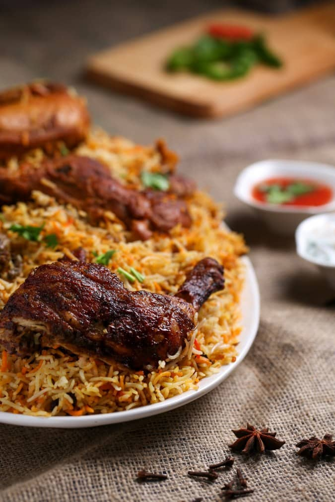 A One Chicken Biryani