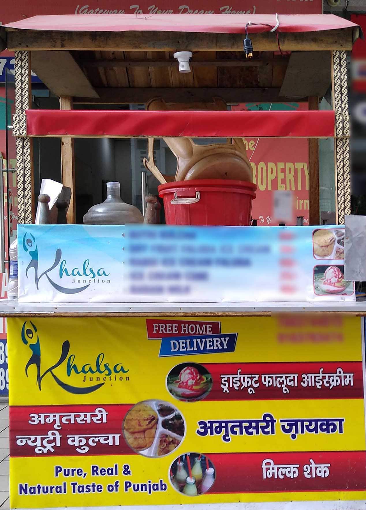 Menu of Khalsa Junction, Sector 86, Faridabad