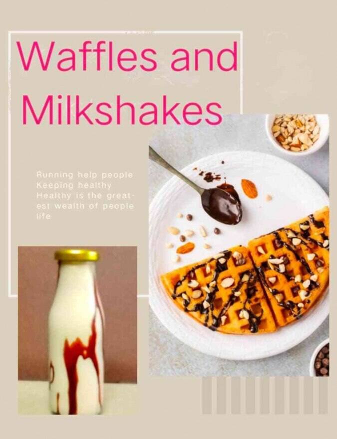 Waffles And Milk Shakes