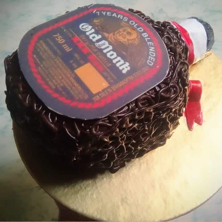 Old Monk Cake | Order Old Monk Cake online | TF Cakes