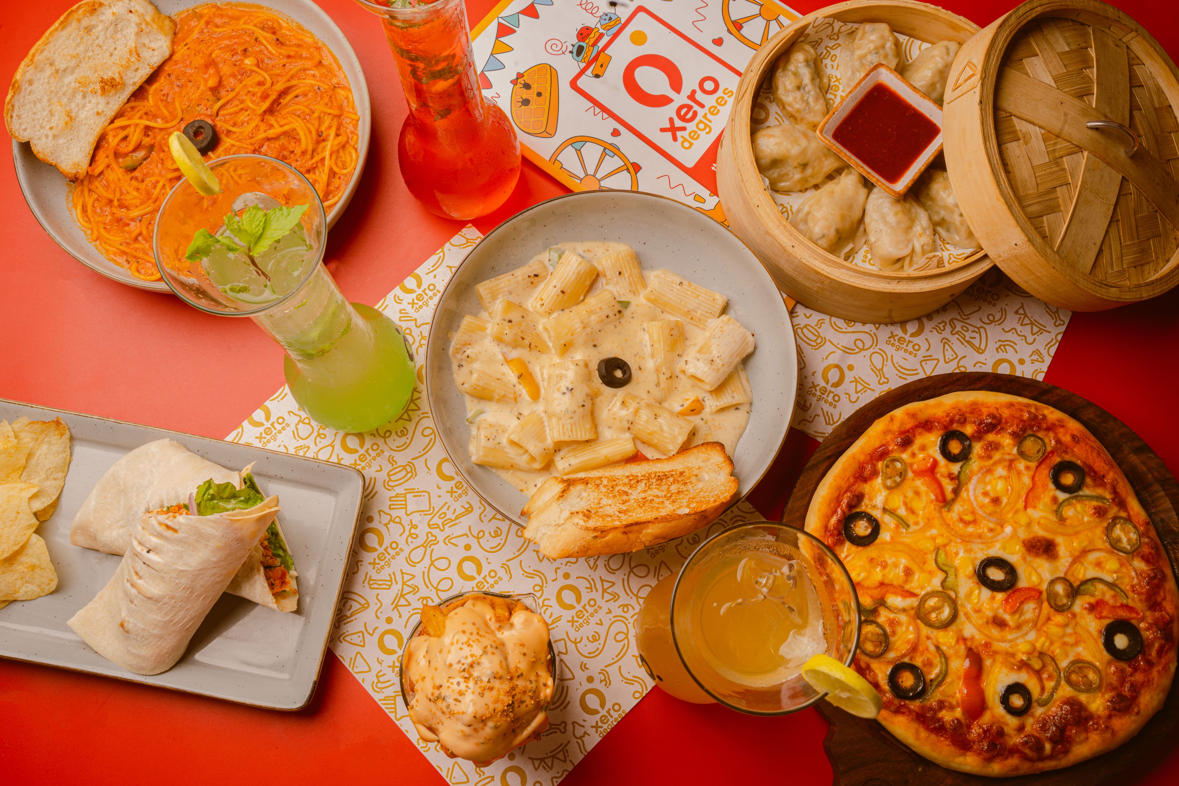 Menu of Xero Degrees, Sector 81, Faridabad