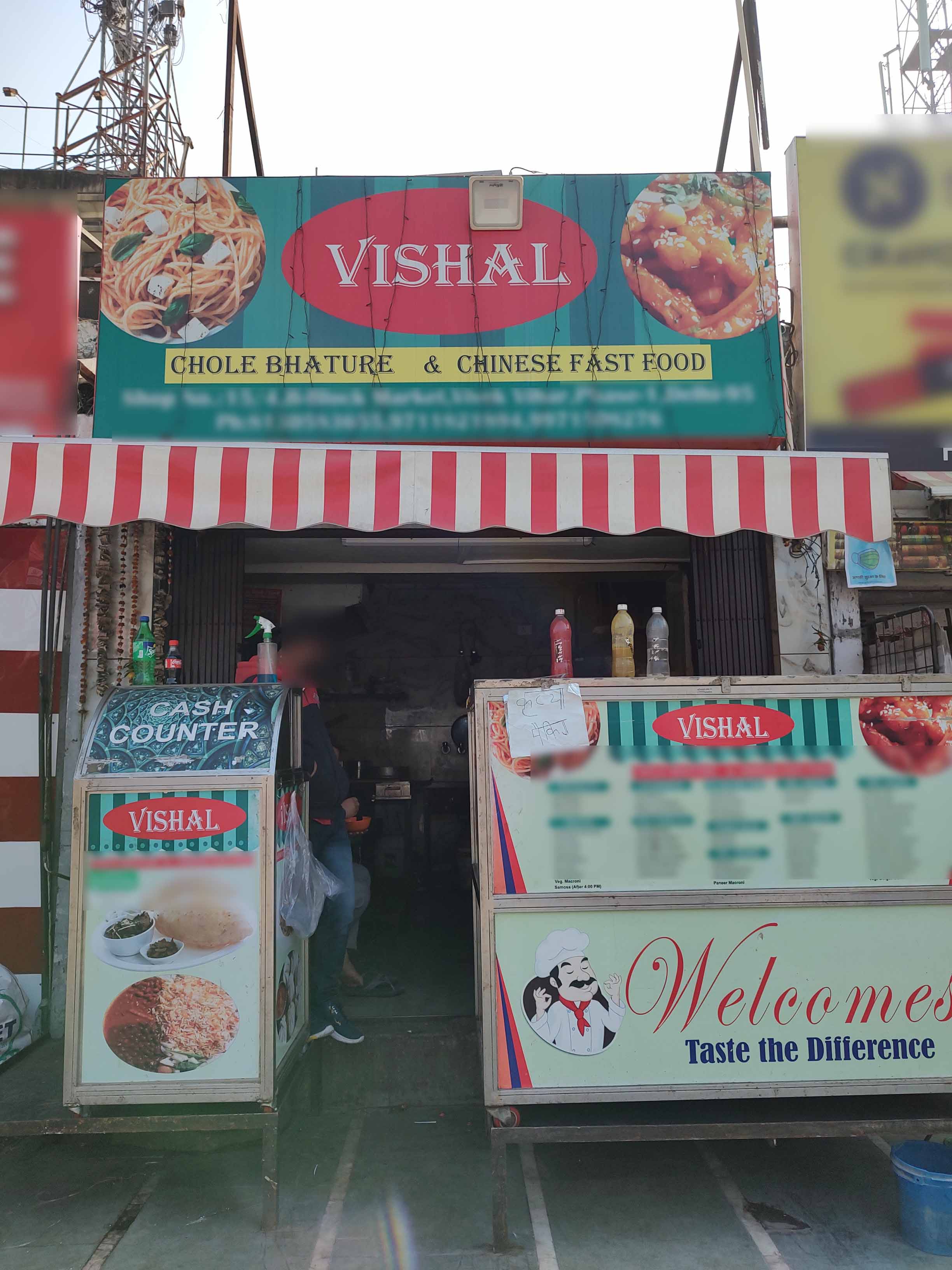 Vishal Chhole Bhature & Chinese Fast Food, Vivek Vihar, New Delhi Zomato