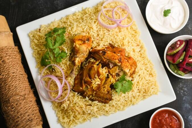 New Delhi Darbar Chicken Biryani