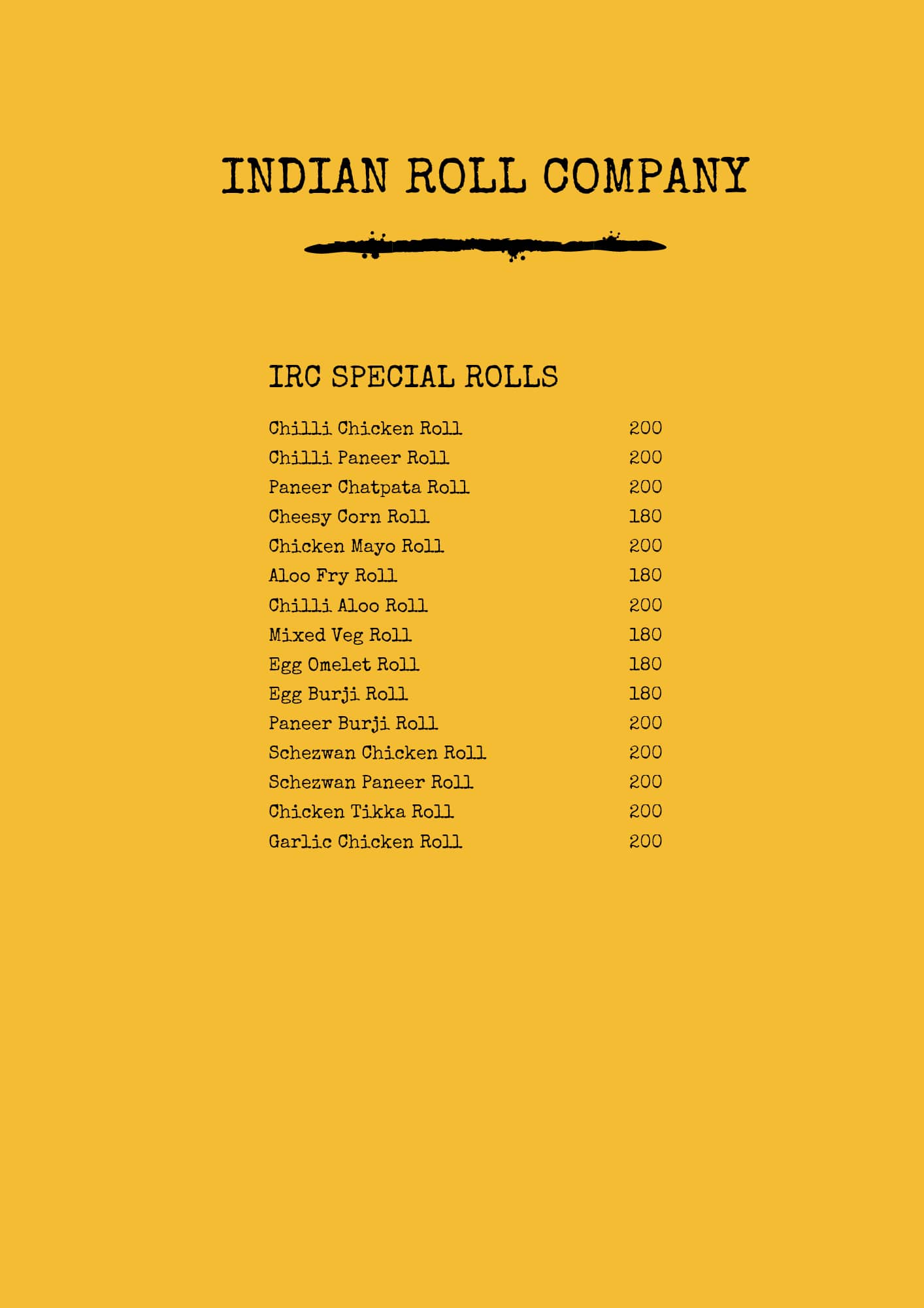 Indian Roll Company HSR Bangalore Zomato indian-roll-company-hsr-bangalore-zomato
