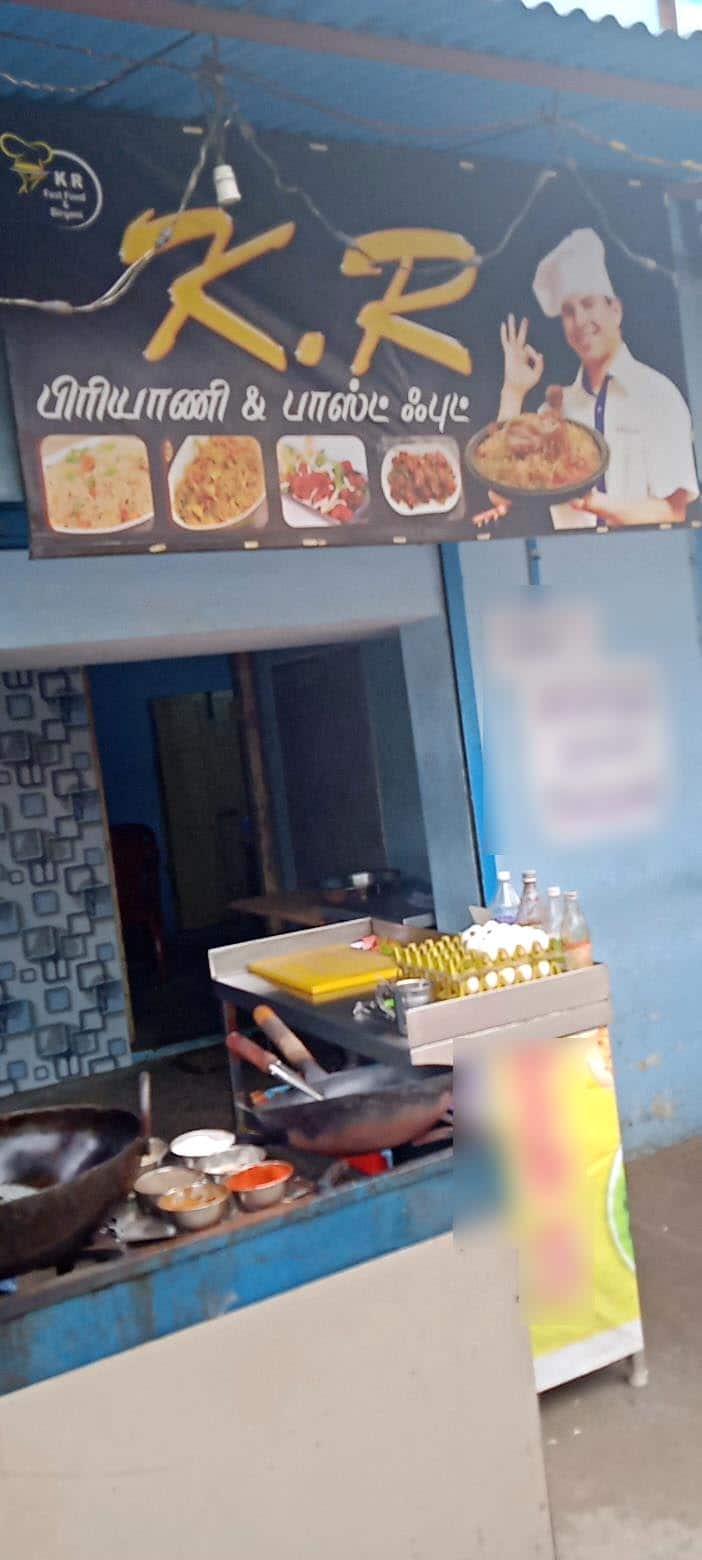 K. R Fast Food & Biryani, Kotturpuram, Chennai | Zomato