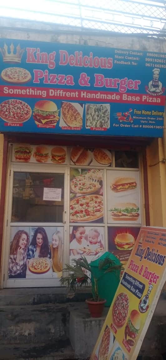King Delicious Pizza & Burger, Alipur order online Zomato