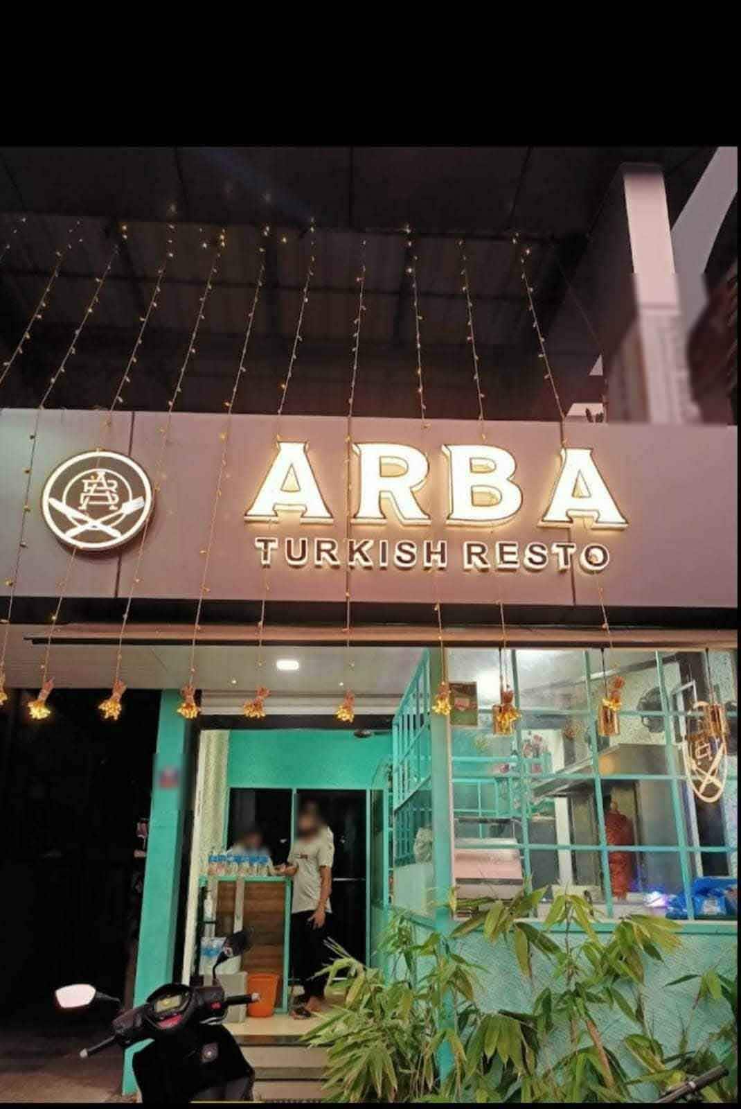 Arba Turkish Resto, Kollam Locality order online Zomato
