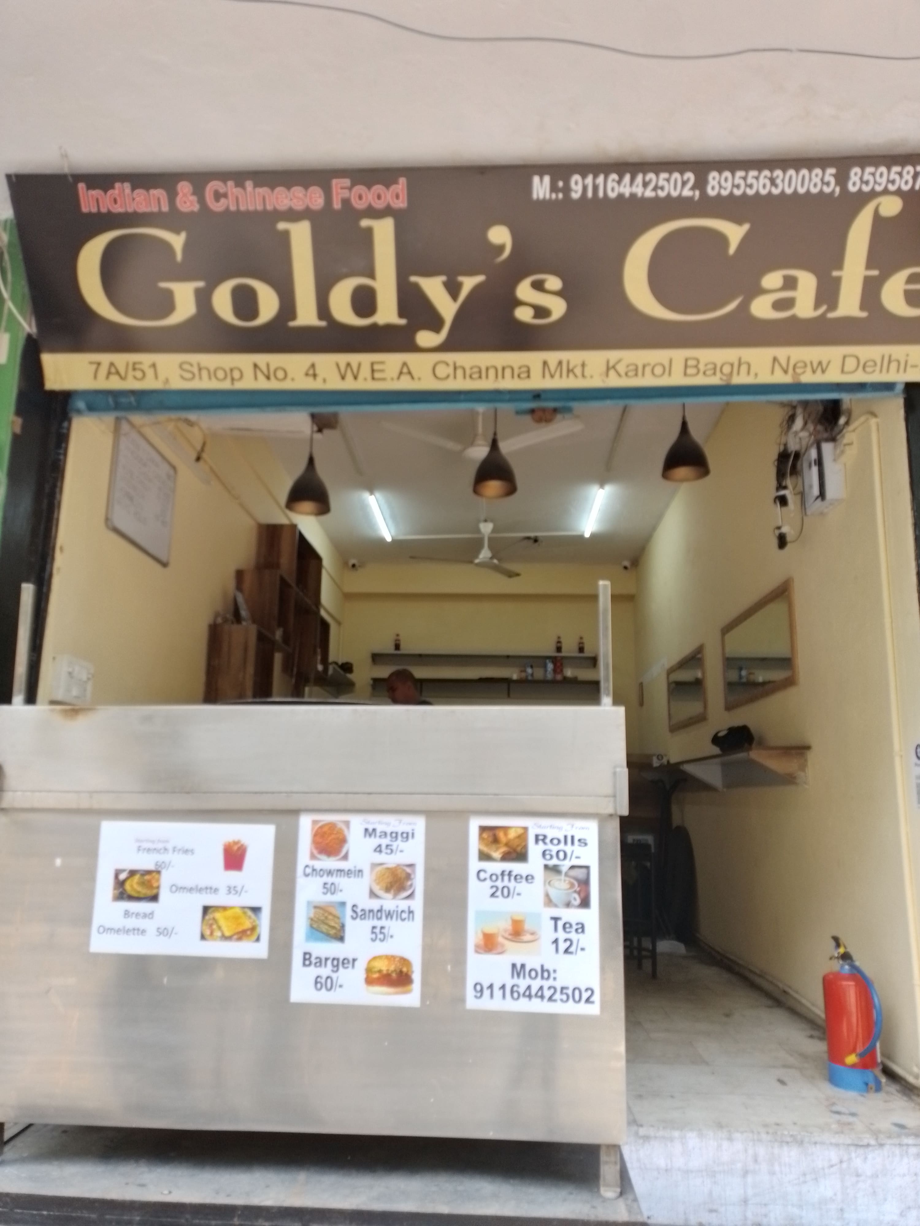 Goldy's Cafe, Karol Bagh, New Delhi Zomato