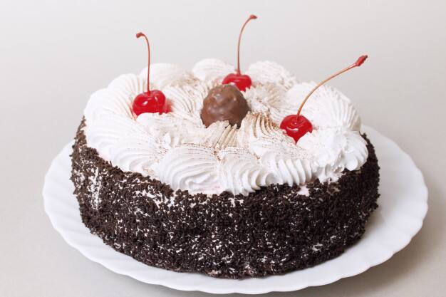 Buy Heart Shape Chocolate Vanilla Cream Cake-Heart Shape Chocolate Vanilla  Cream Cake