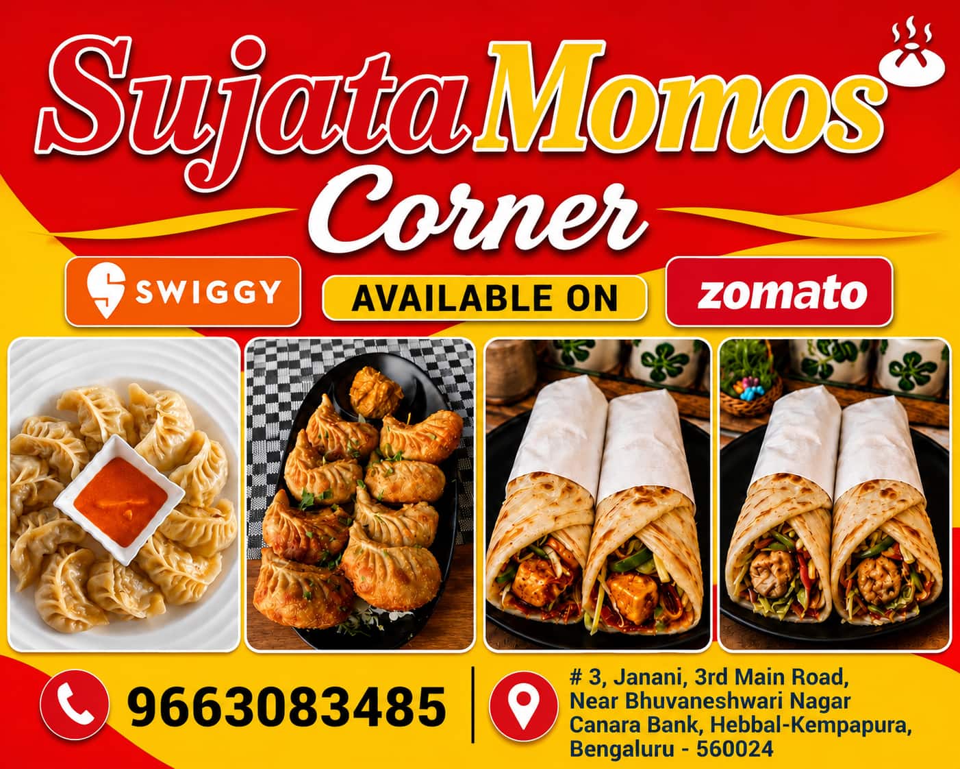 Sujata momos corner , Hebbal, Bangalore | Zomato