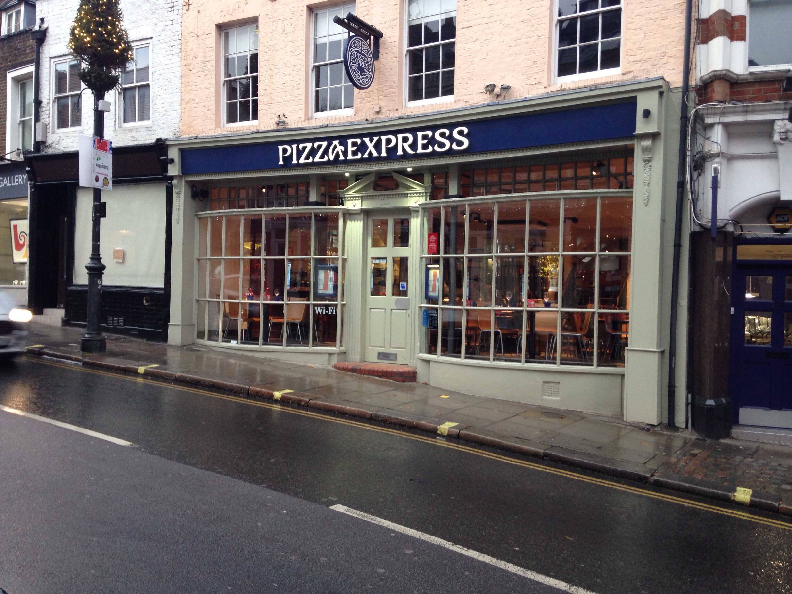 Pizza Express, Heath Street, Hampstead, London