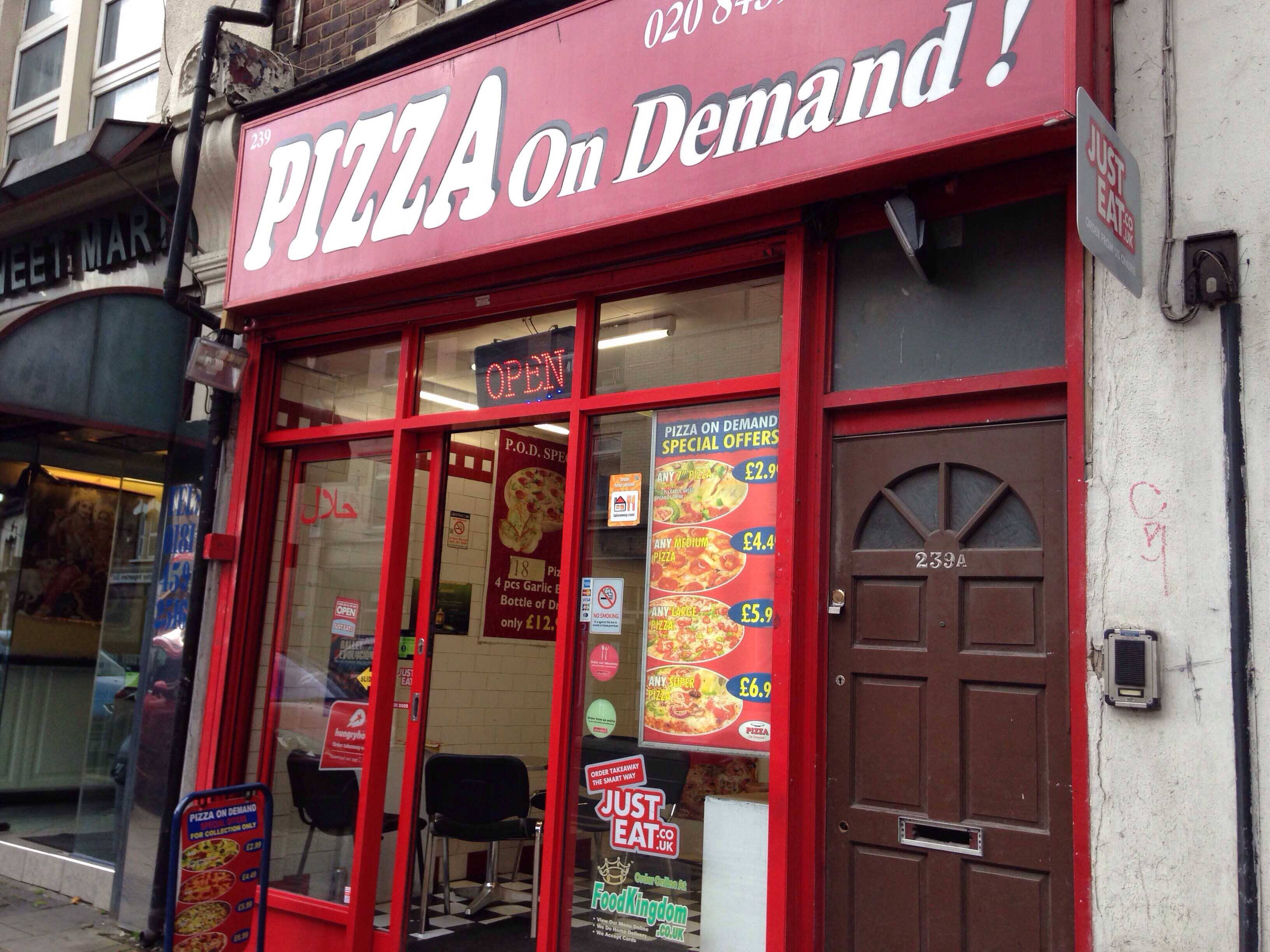 Pizza On Demand, Willesden, London Zomato