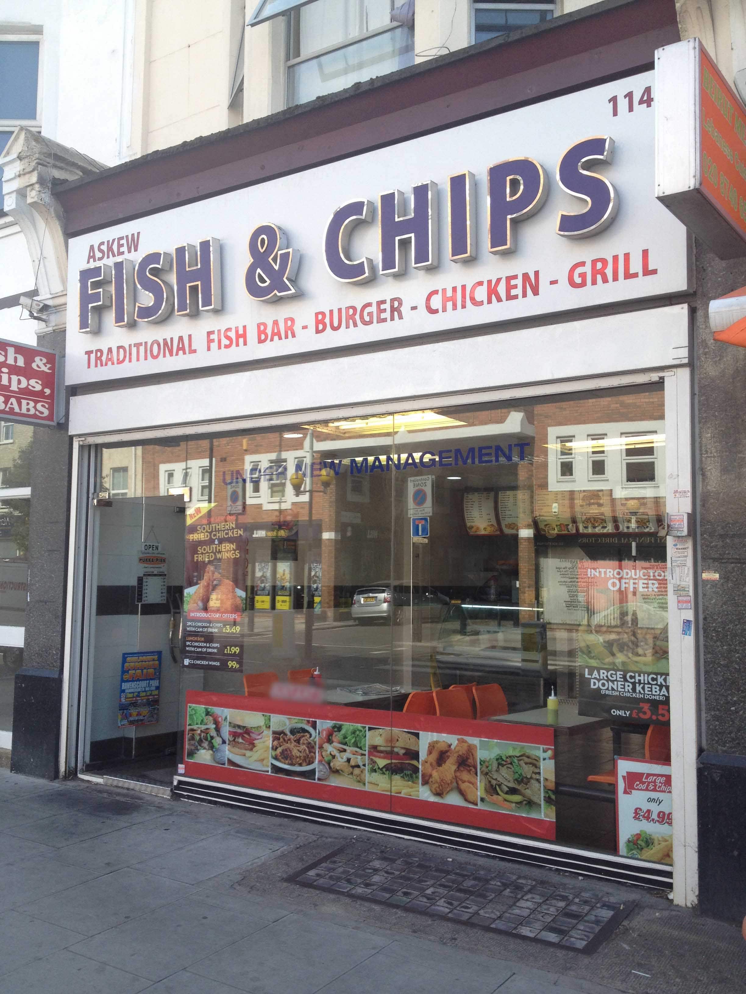 Askew Fish & Chips, Shepherd's Bush, London Zomato