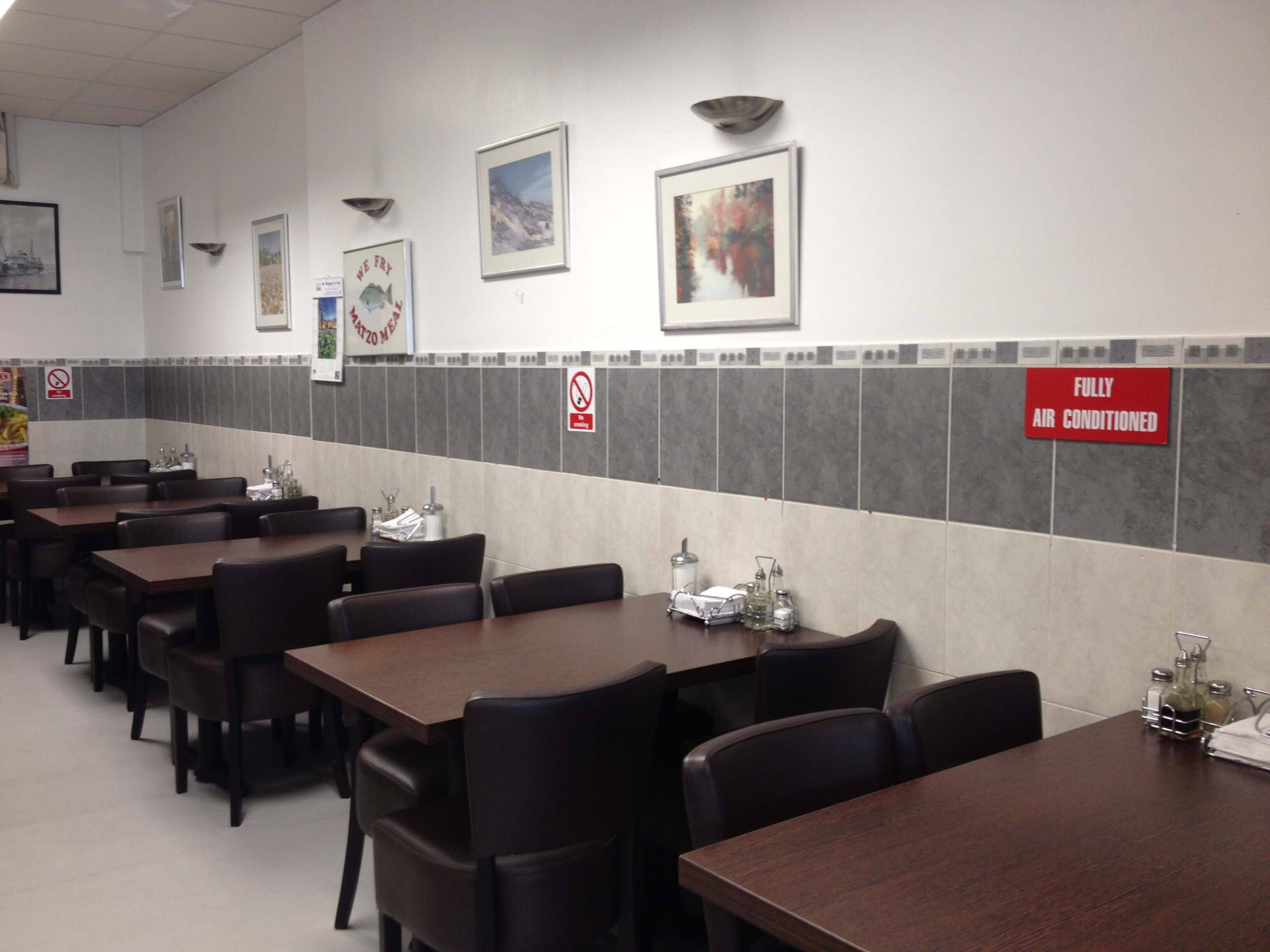 Menu of Fish Bar, Enfield, London