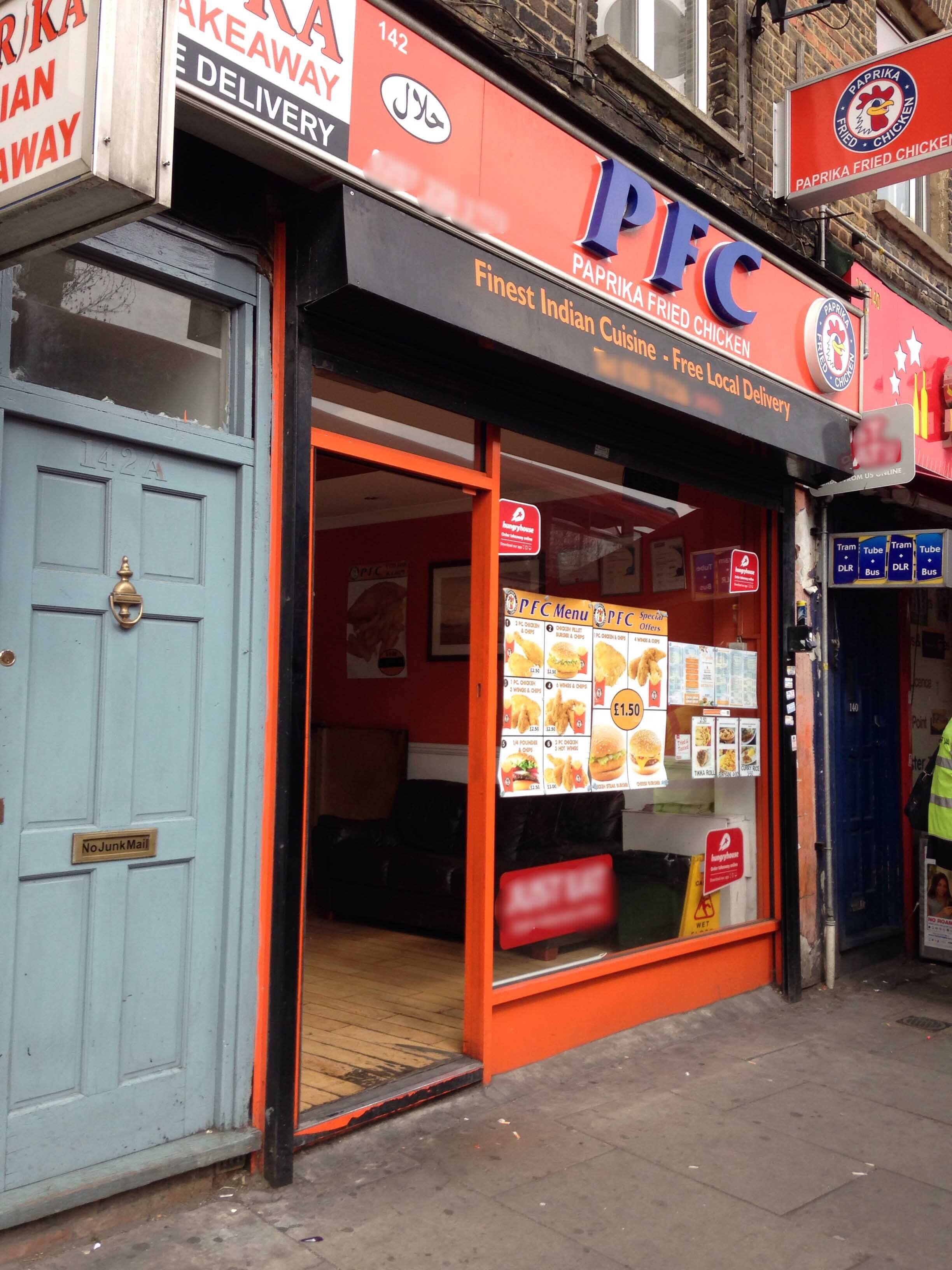 Menu of Paprika, Stoke Newington, London