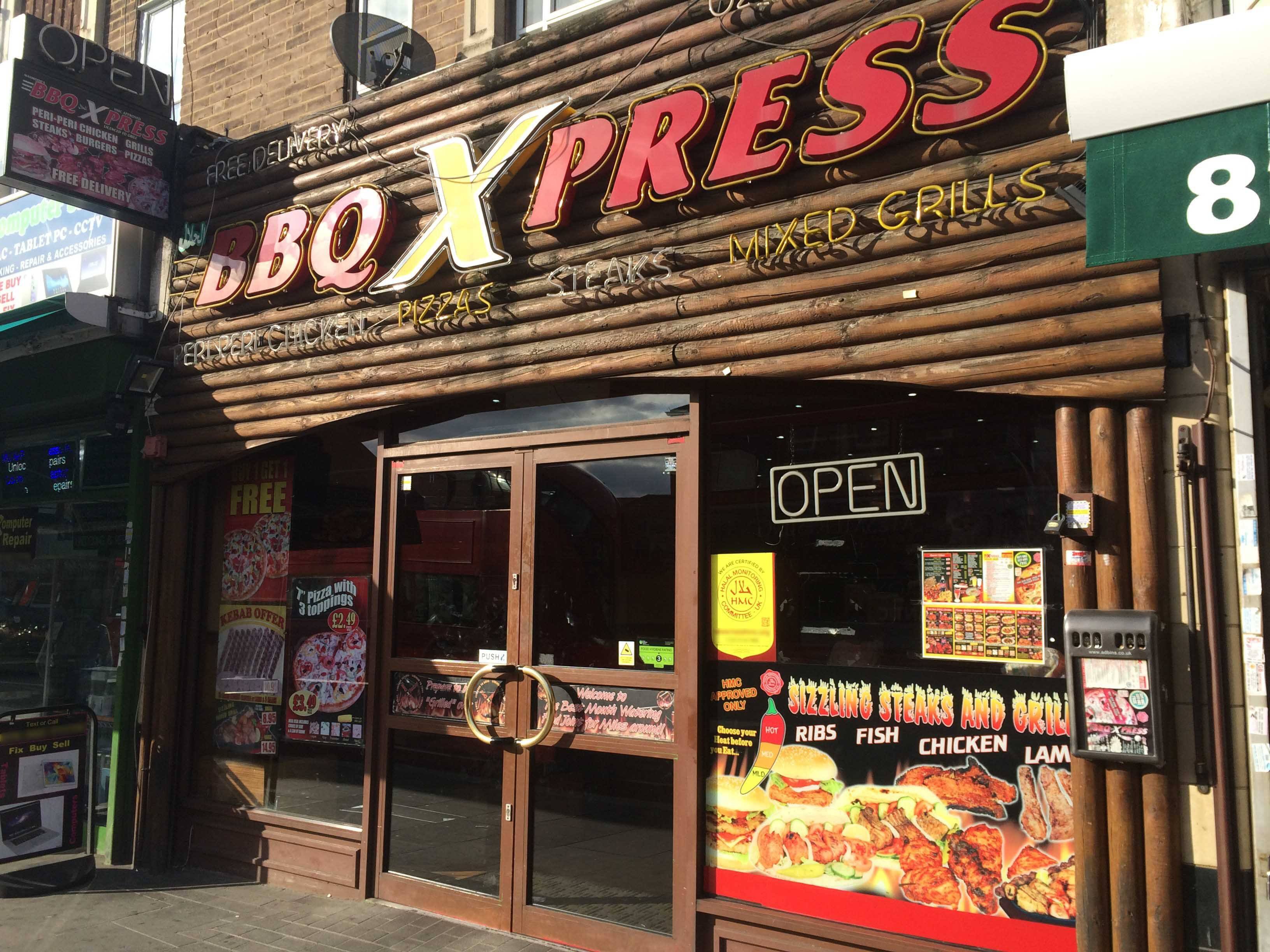 Menu of BBQ Xpress, Leyton, London