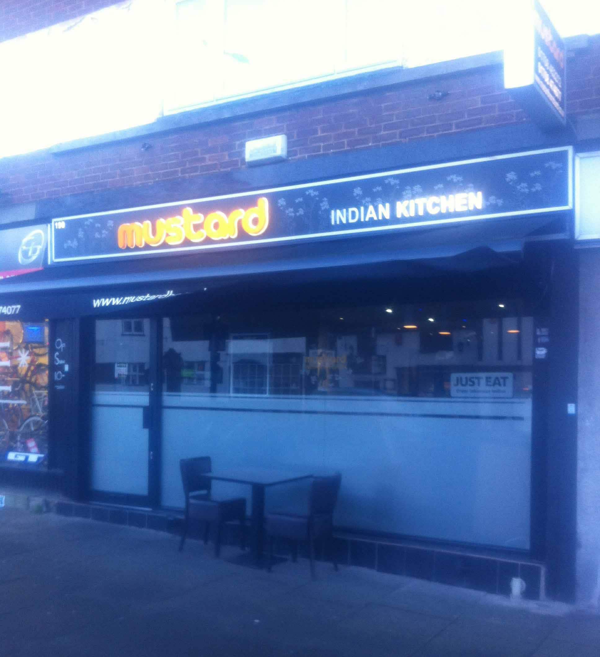 Menu of Mustard Kitchen, High Street, Hornchurch, London