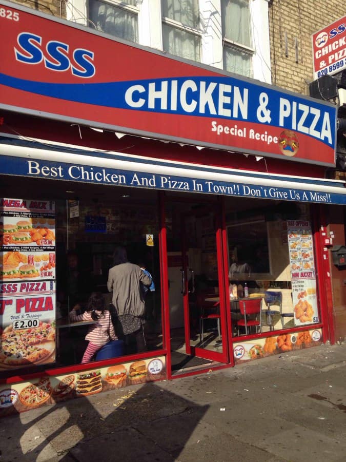 SSS Chicken and Pizza, Ilford, London Zomato UK