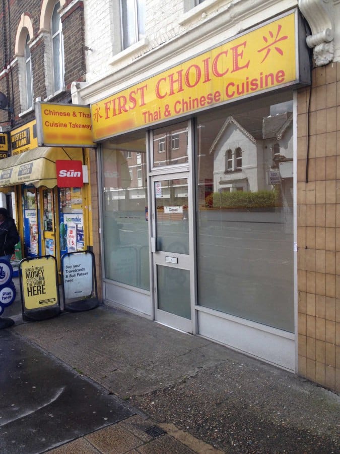 First Choice Menu, Menu for First Choice, Thornton Heath, London ...