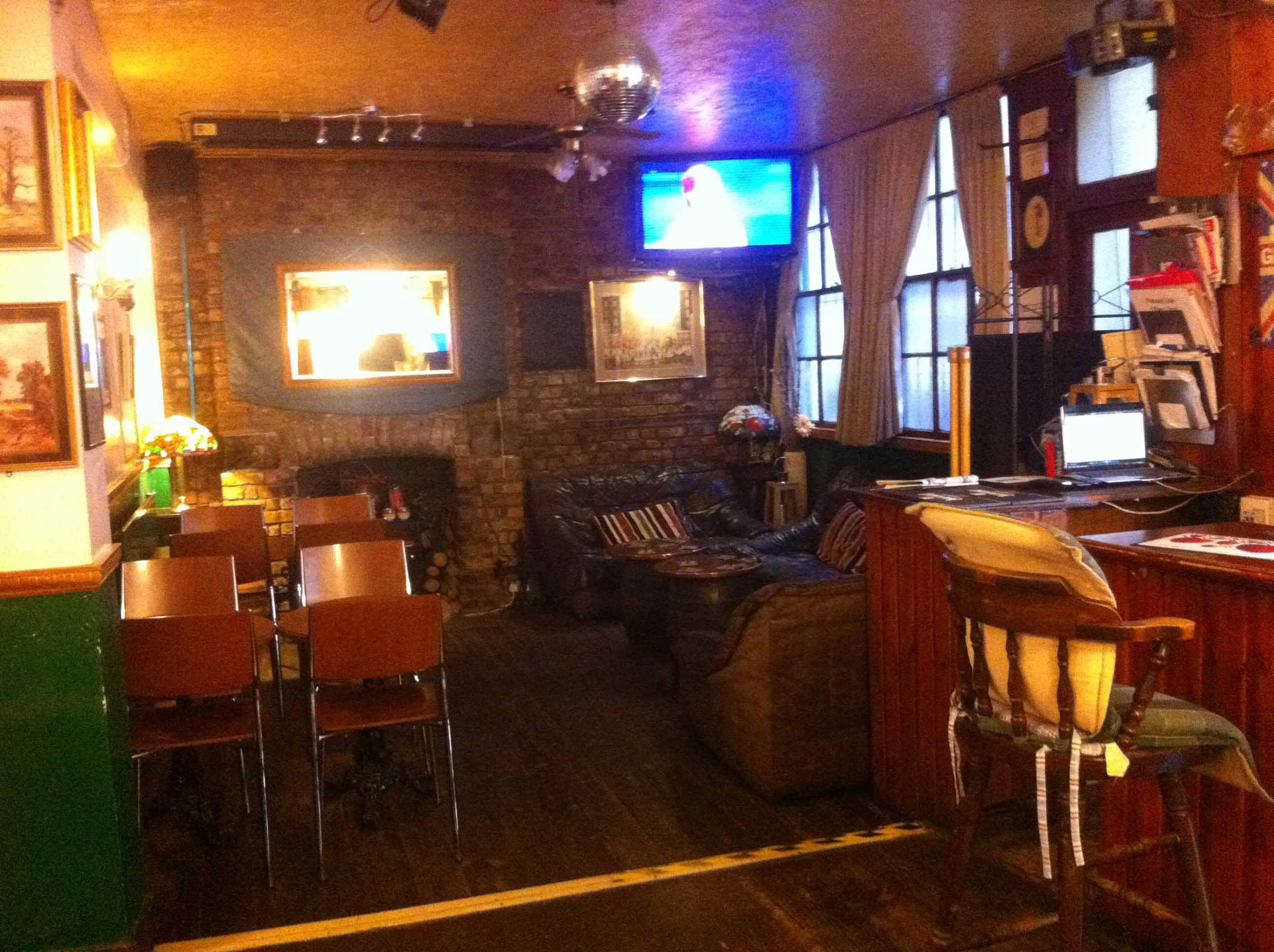 Menu of The Horseshoe, Clerkenwell, London