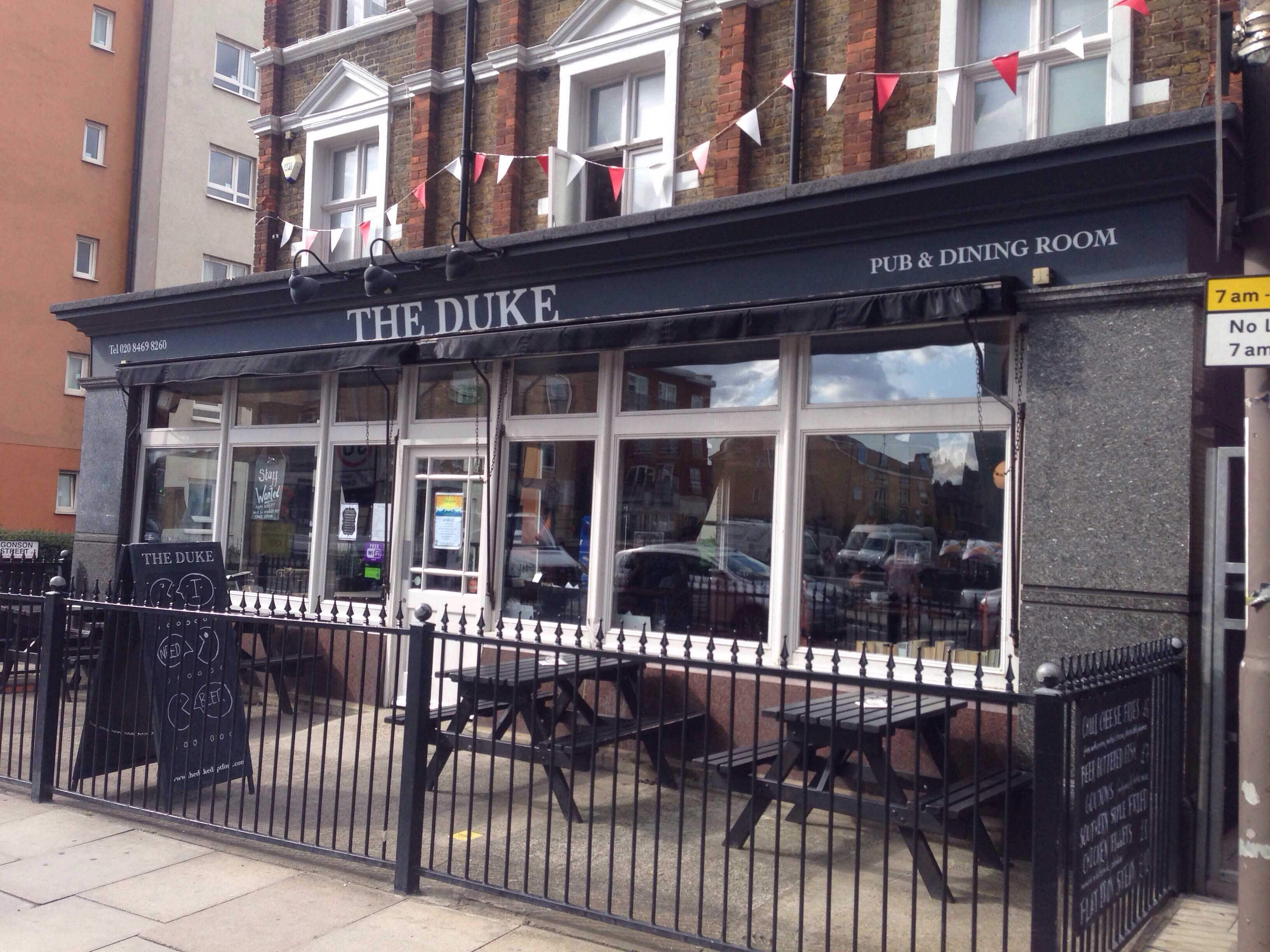 menu-of-the-duke-deptford-london